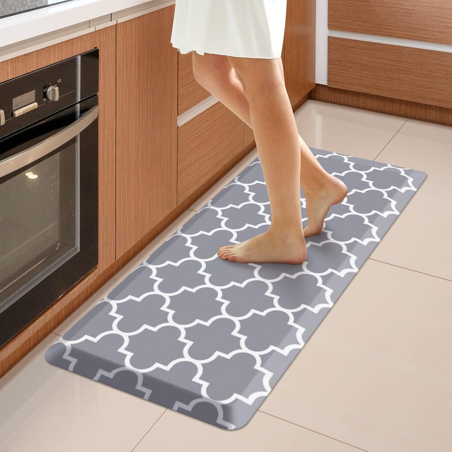 WISELIFE Anti Fatigue Floor Mat - Ergonomic Comfort for Home
