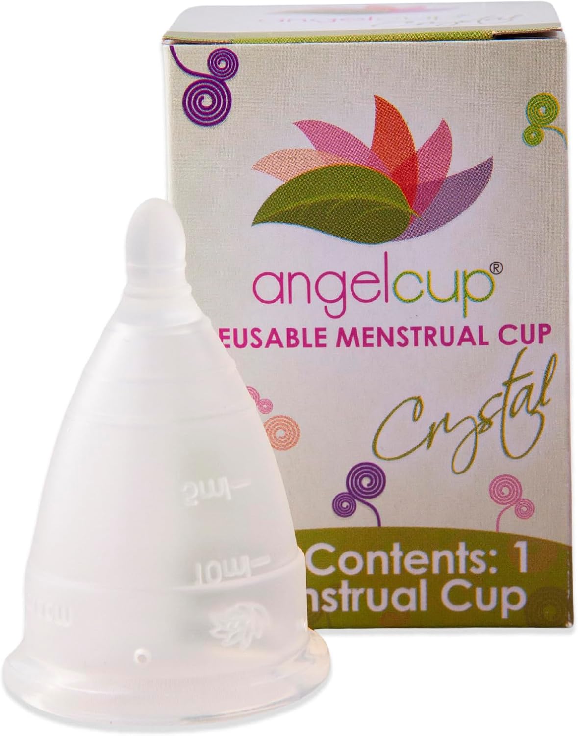 Leak-Proof AngelCup - Crystal Small | Comfortable Wear