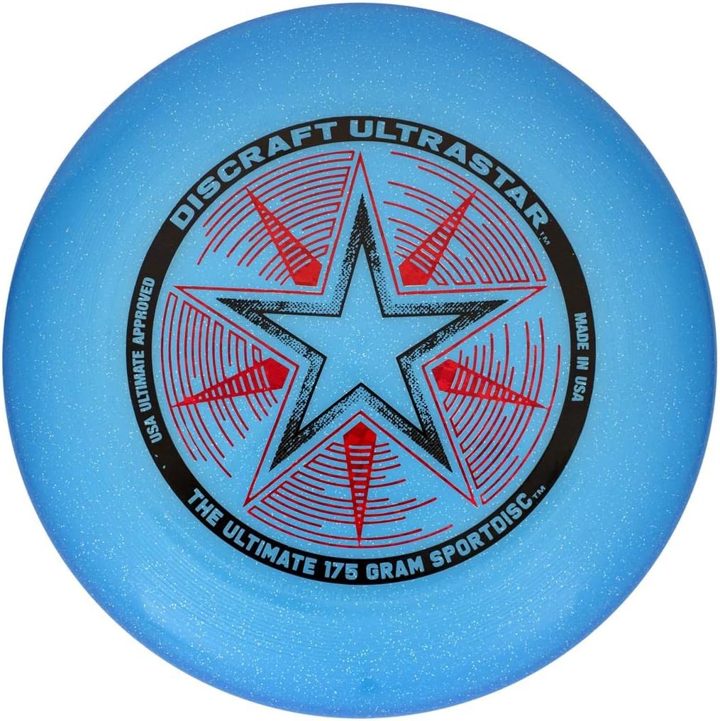 Discraft 175g Sparkle Blue Ultrastar - Ultimate Flight