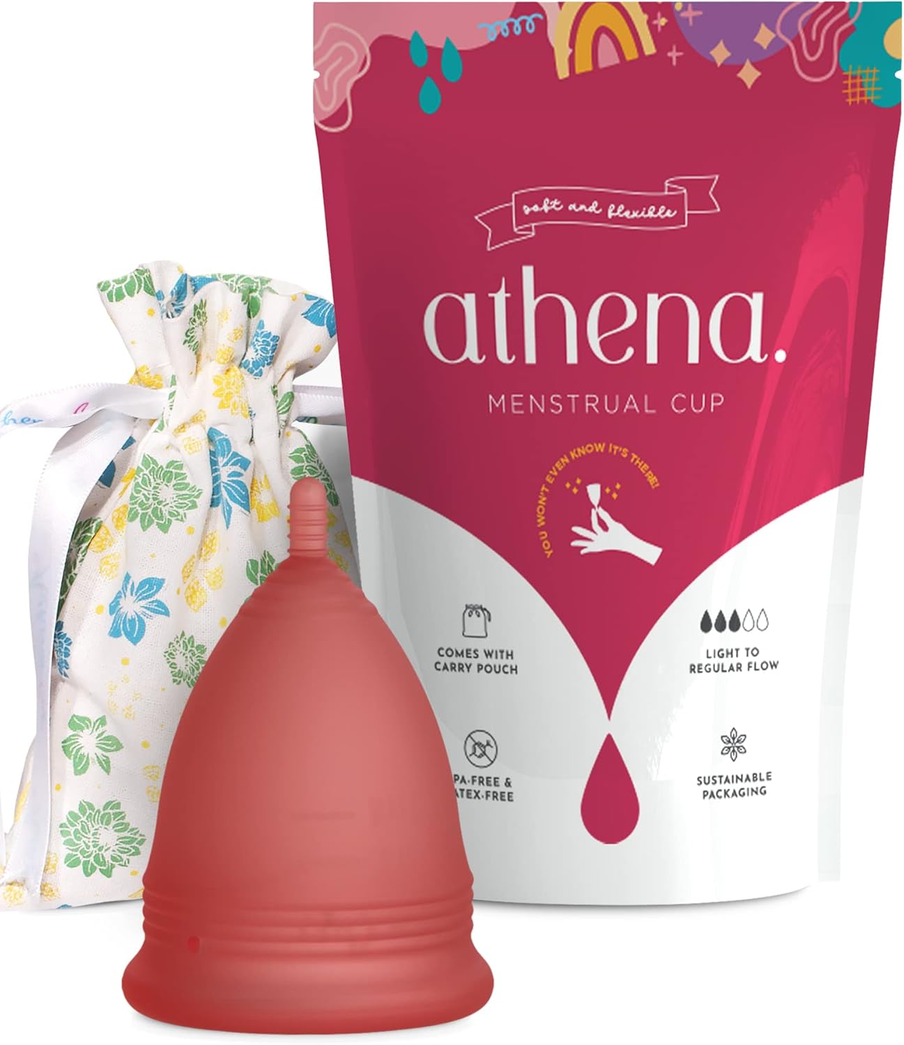 Athena Cup - The Original Softer Menstrual Cup