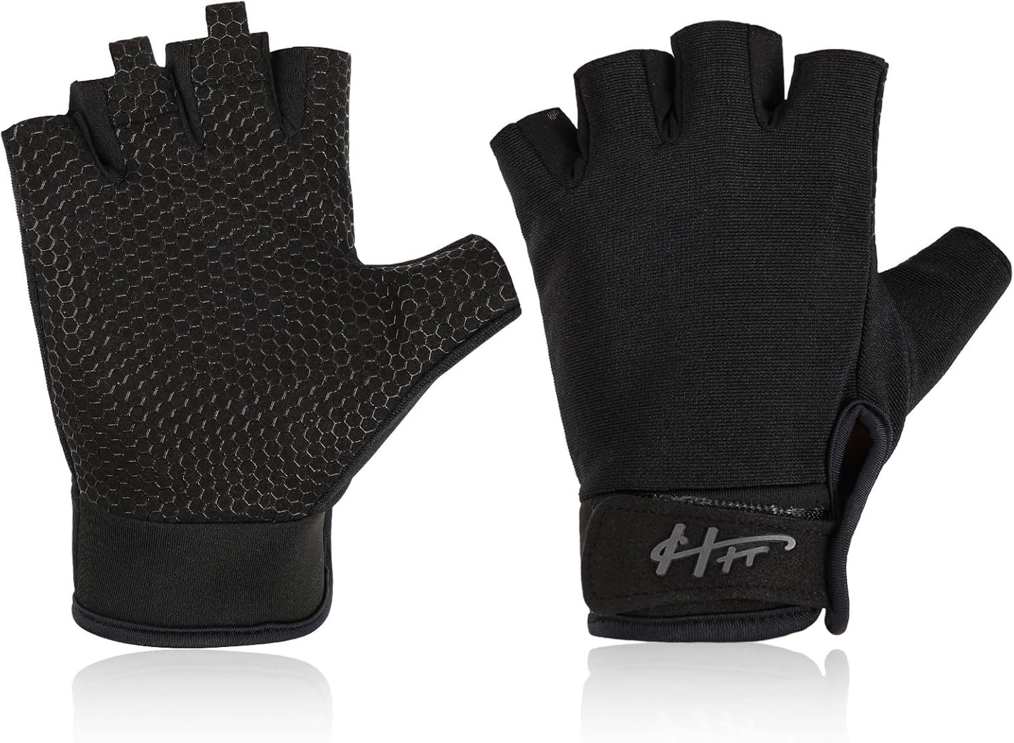 Ptwola Fingerless Water Sports Gloves - Ultimate Grip!