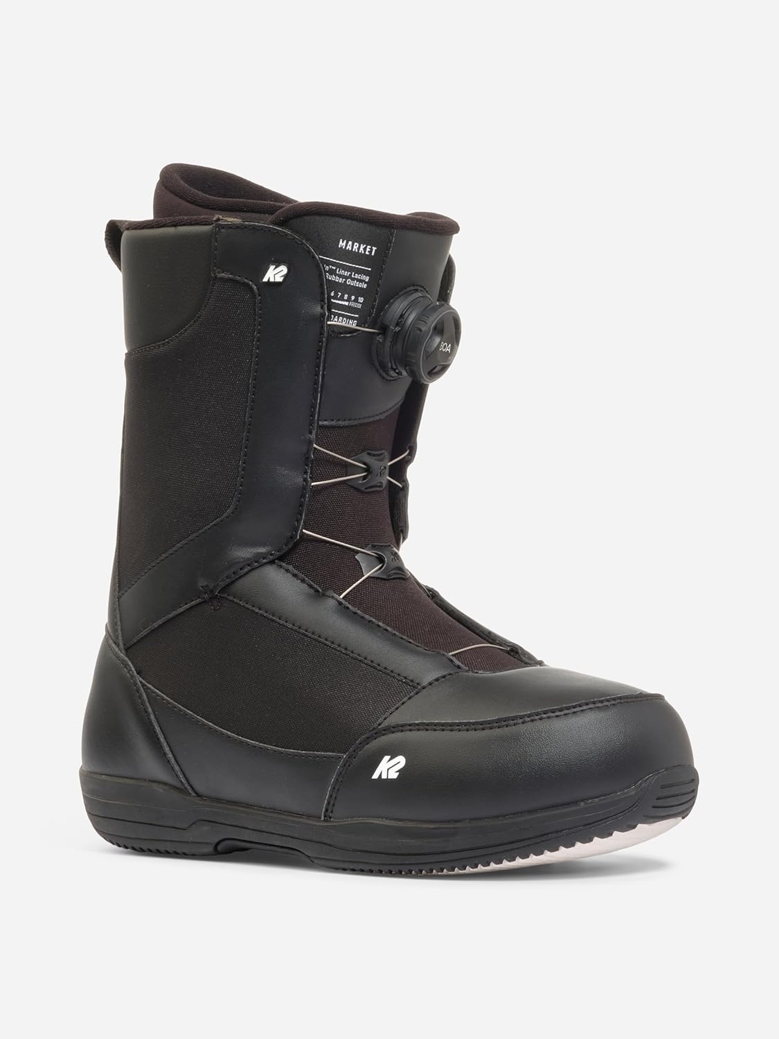 K2 Market Men's Snowboard Boots with H4 BOA Focus Fit System