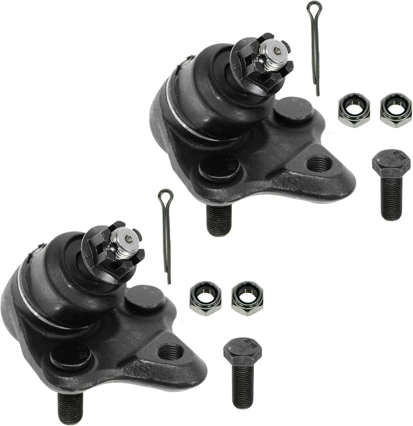 TRQ Front Lower Ball Joint Set for Chevrolet and Toyota Vehicles