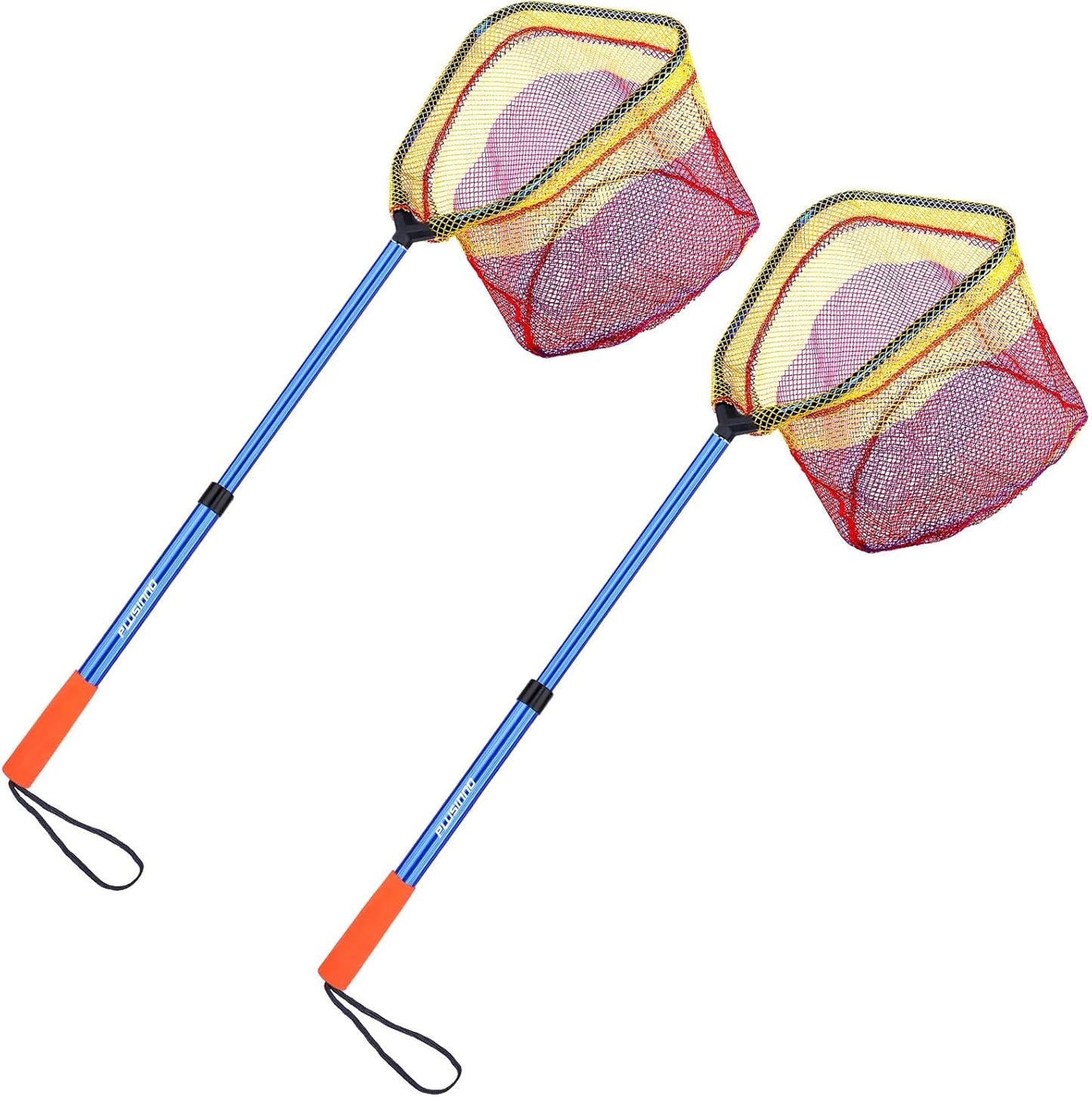 PLUSINNO Kids Fishing Net - Telescopic Lightweight Landing Net