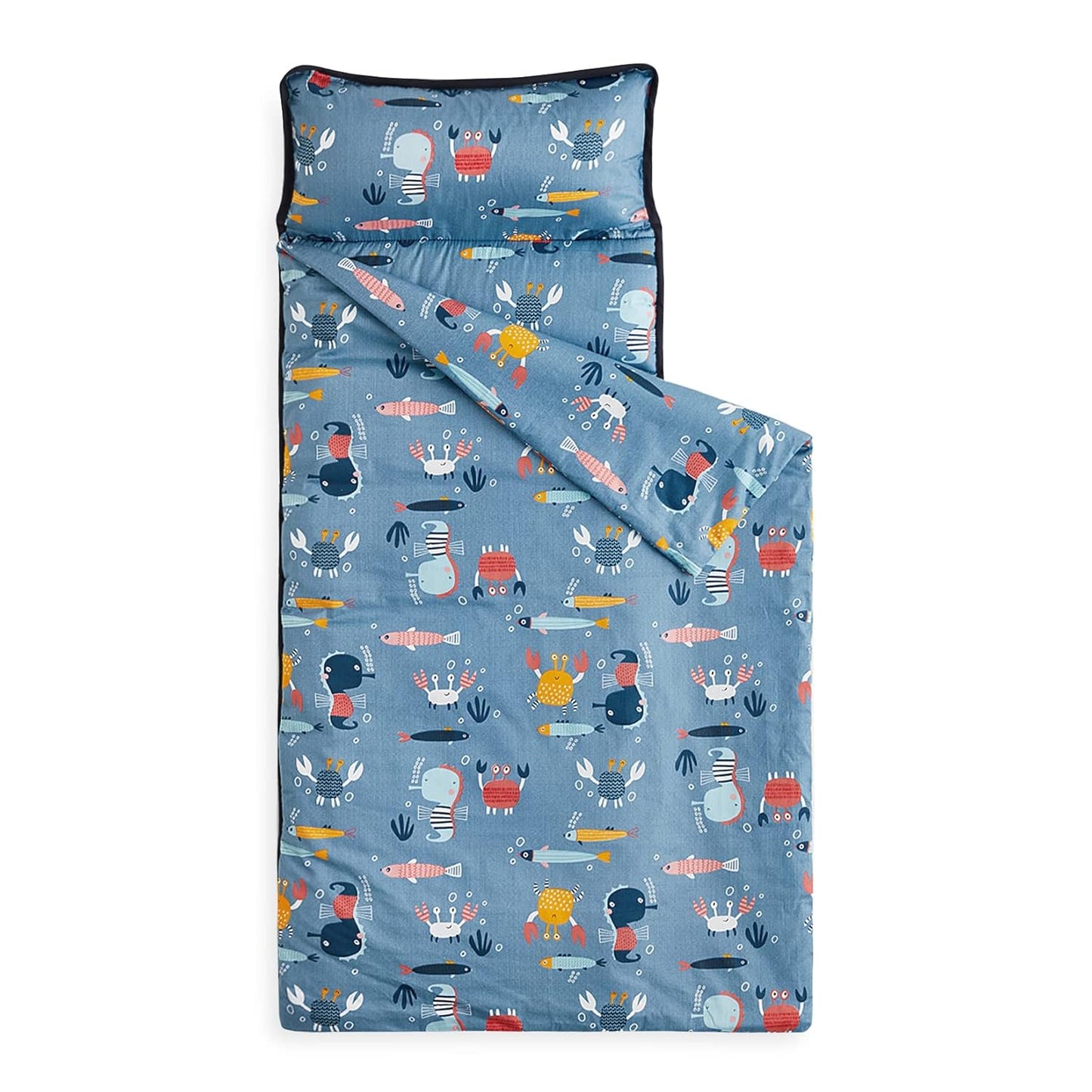 Wake In Cloud Toddler Nap Mat with Pillow and Blanket