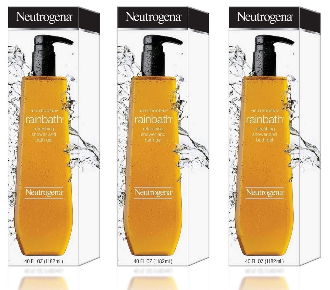 Neutrogena Rainbath Refreshing Shower and Bath Gel - 3 Pack