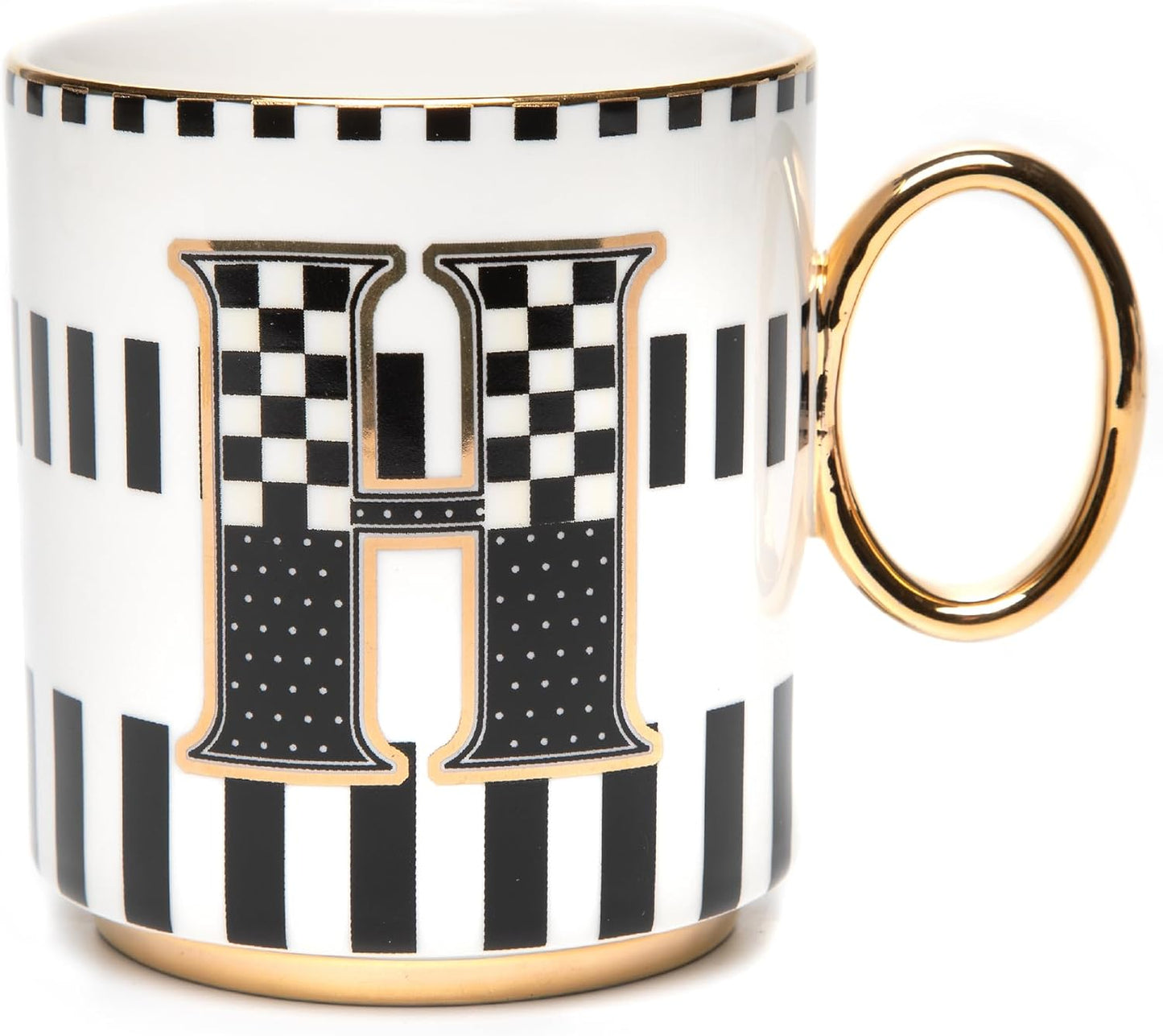 MACKENZIE-CHILDS My Mug Decorative Ceramic Coffee Mug with Handle
