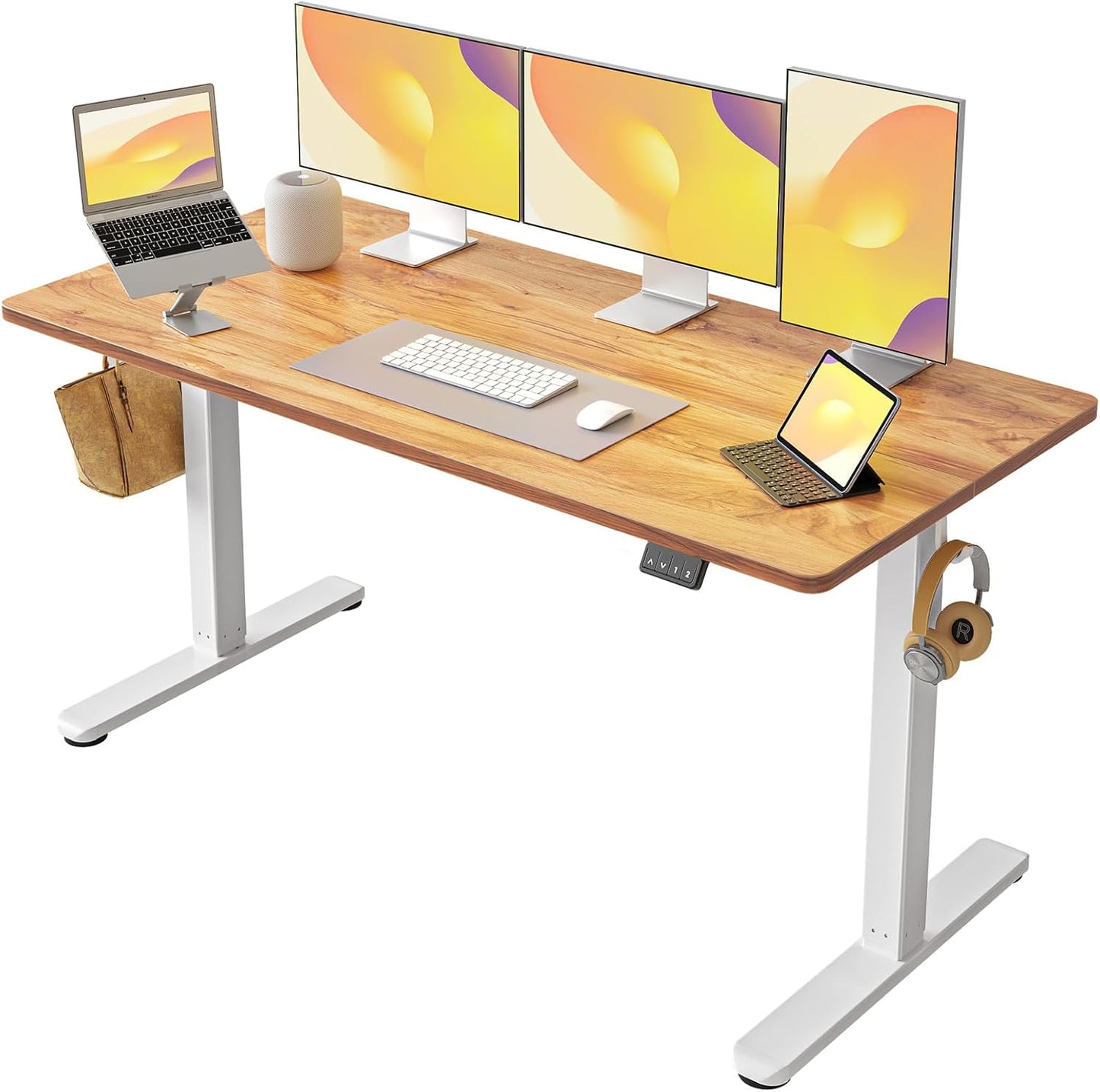 FEZIBO Electric Standing Desk Adjustable Height for Home Office