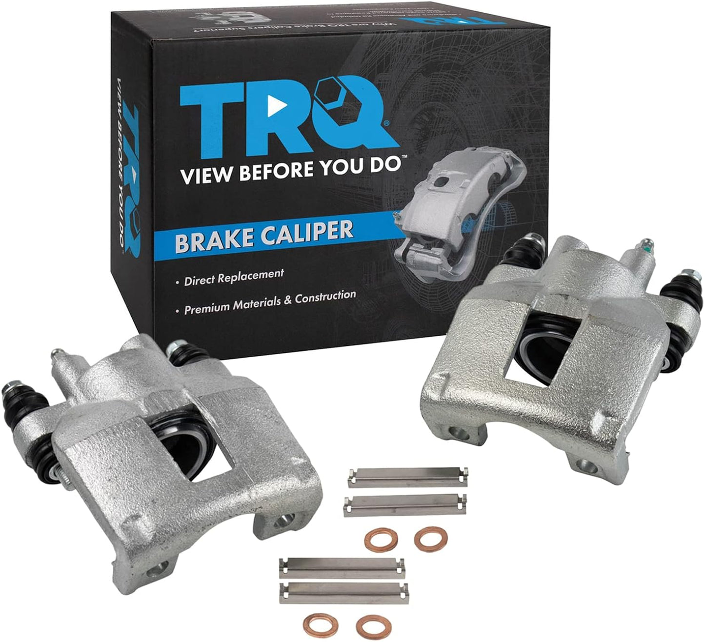 TRQ Rear Brake Caliper Set for Ford Explorer and Ranger