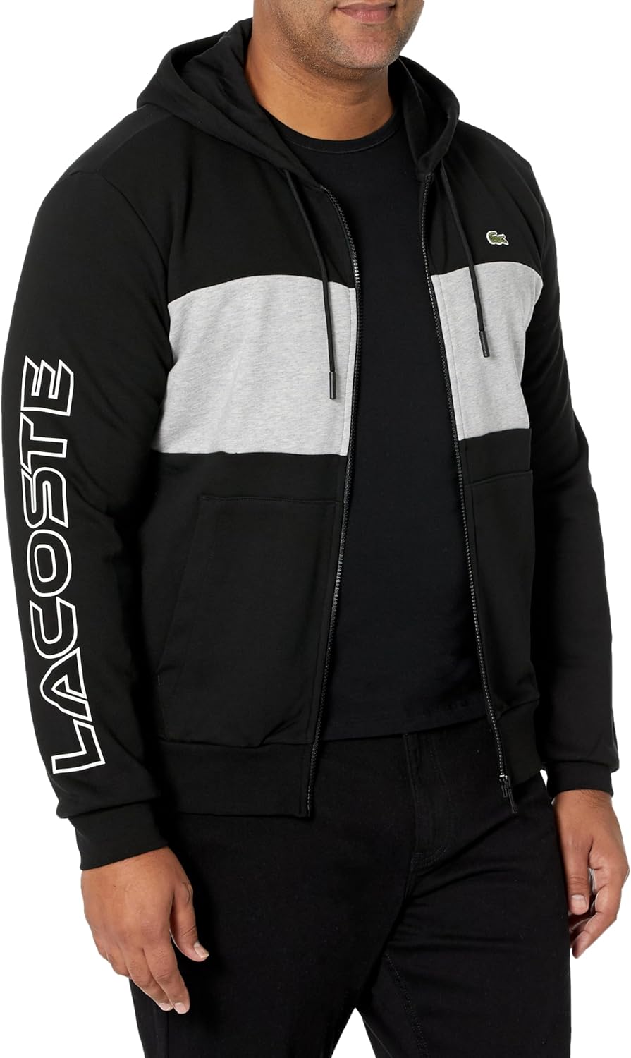 Lacoste Men's Stylish Zip Hoodie