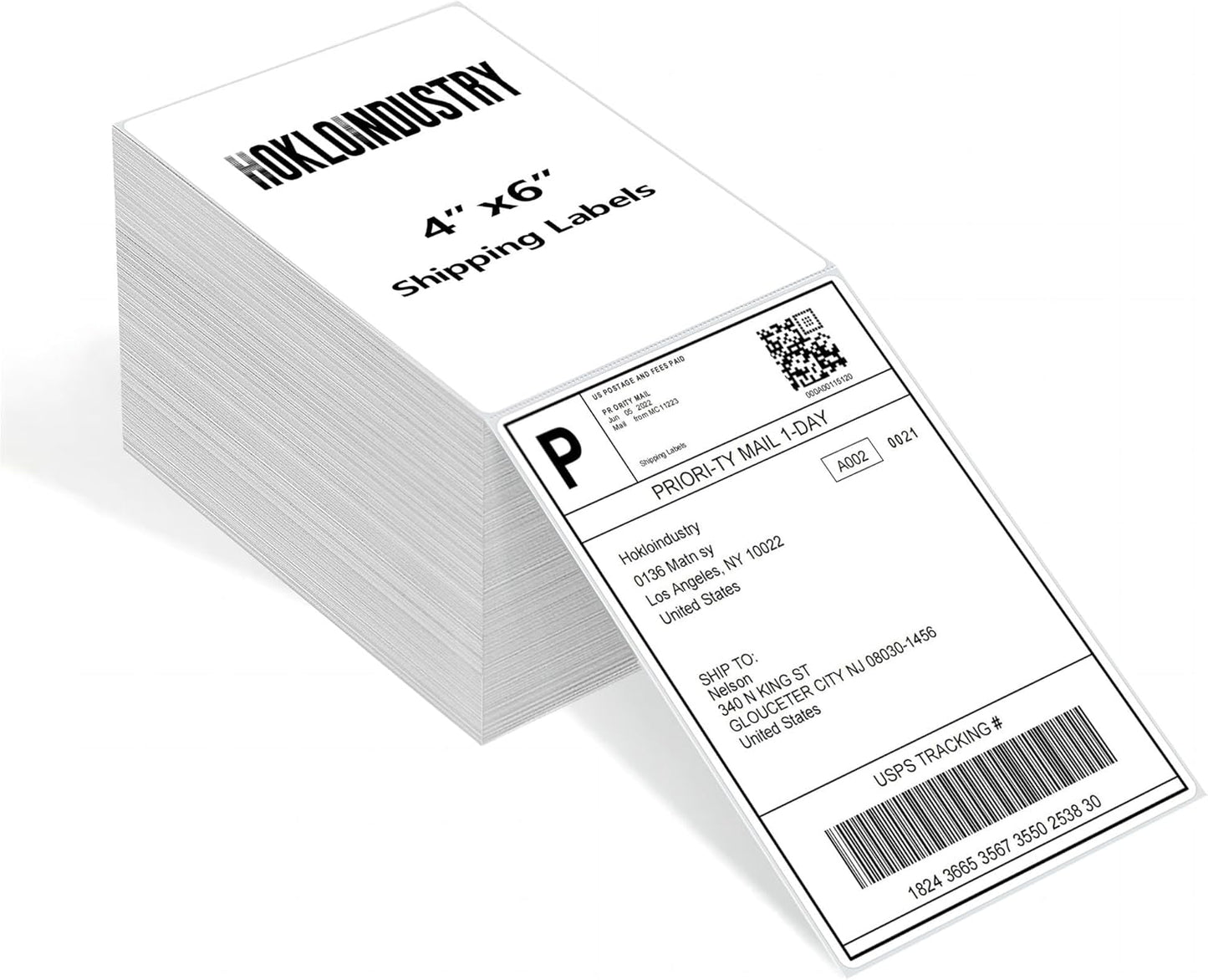 500 Shipping Labels for Rollo & Zebra Printers