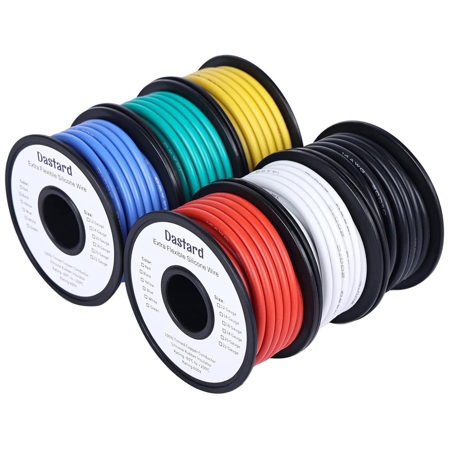 14 AWG Silicone Wire 90ft for Automotive and Electrical Use