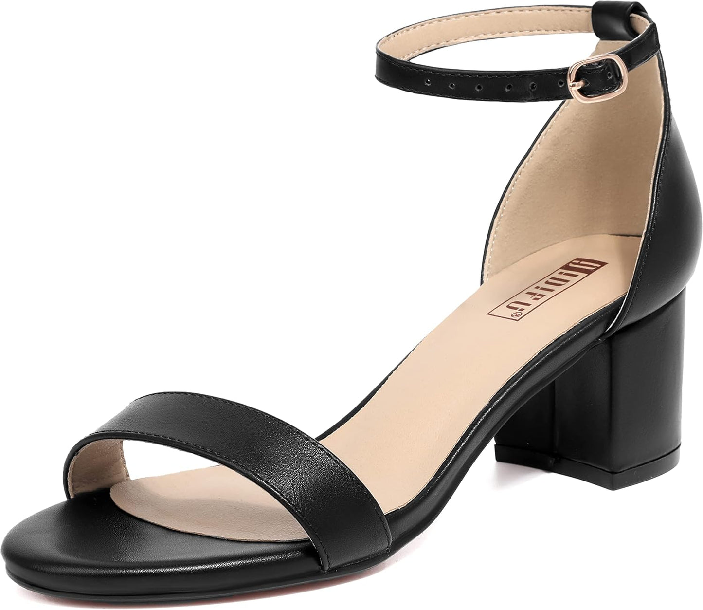 IDIFU Women's Cookie-LO Low Block Heels Chunky Sandals Review