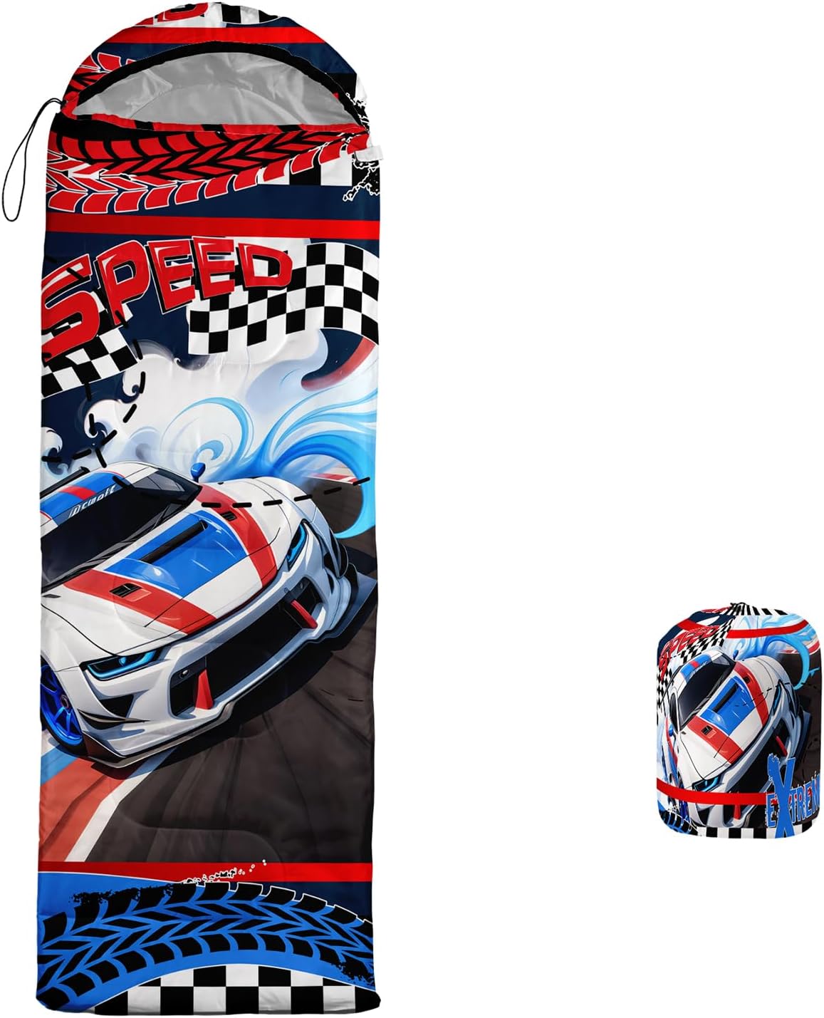Print Sleeping Bag for Kids - Lightweight, Waterproof & Fun