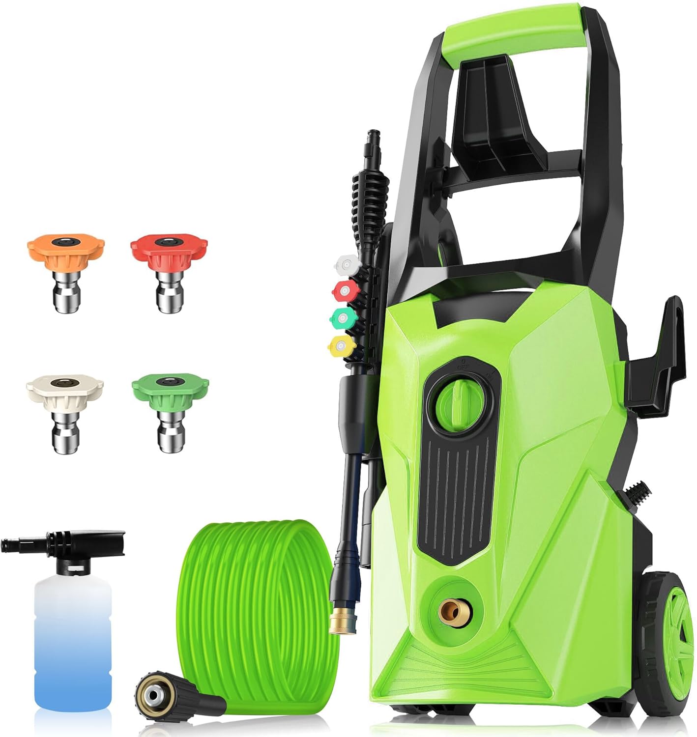 4800PSI Electric Power Washer: Pro-Level Cleaning