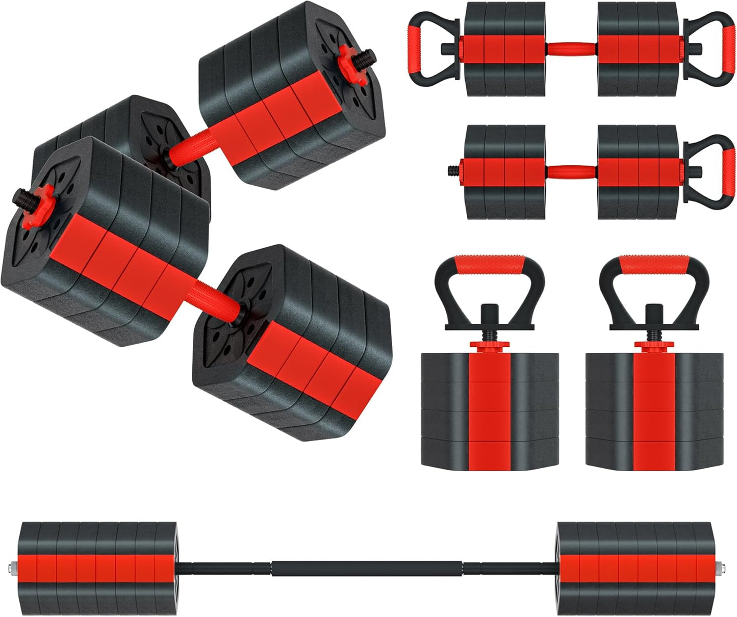 VIVITORY Adjustable Dumbbell Set for Home Gym Workouts