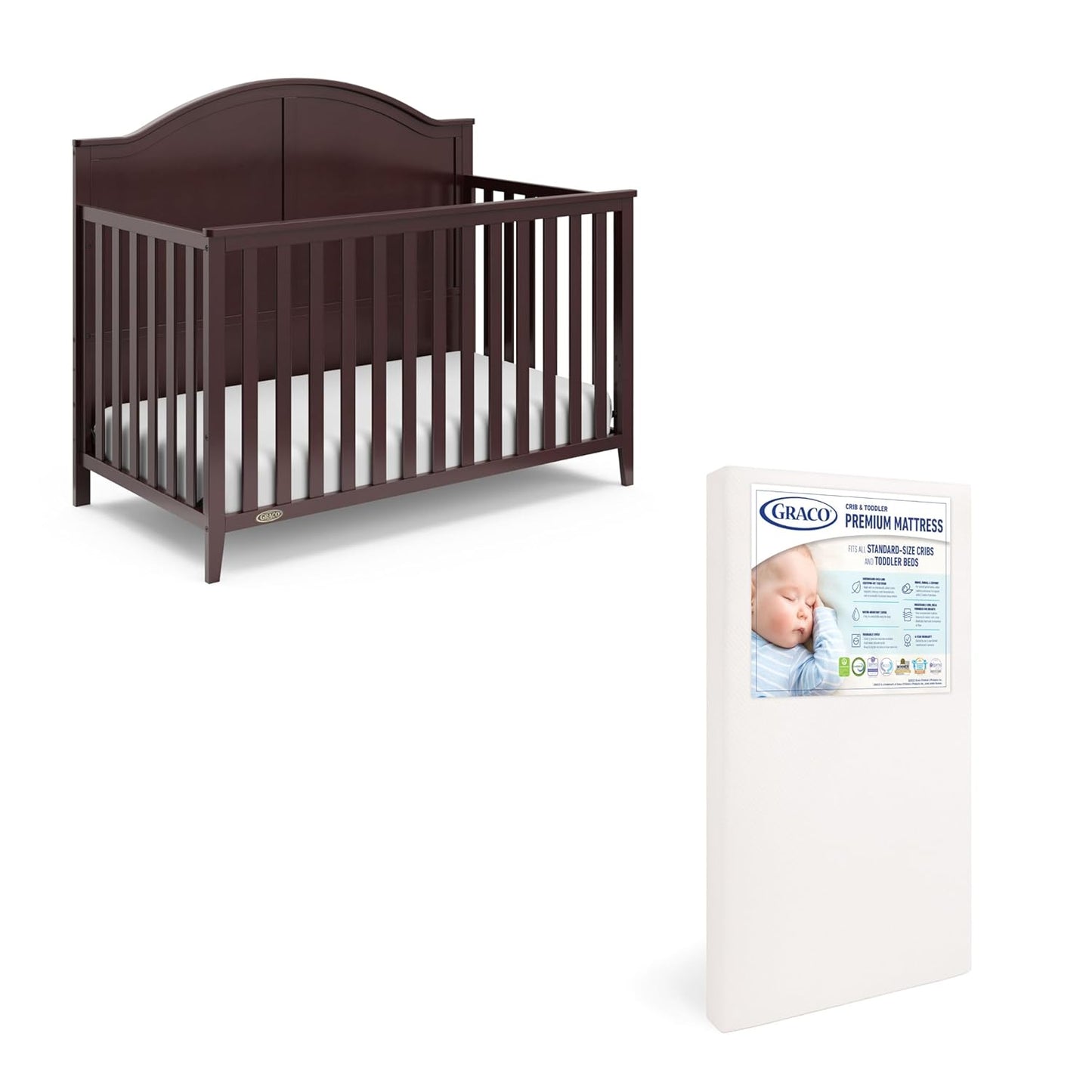 Graco Wilfred Crib and Mattress Nursery Starter Pack Review