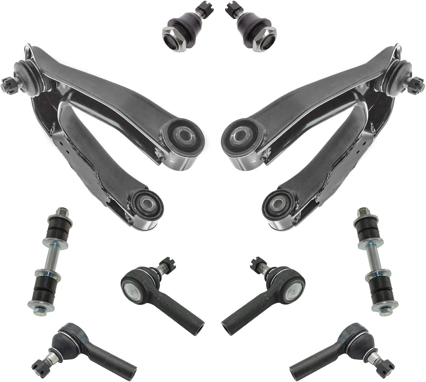 TRQ Front Steering & Suspension Kit for 2000-2004 Nissan Xterra