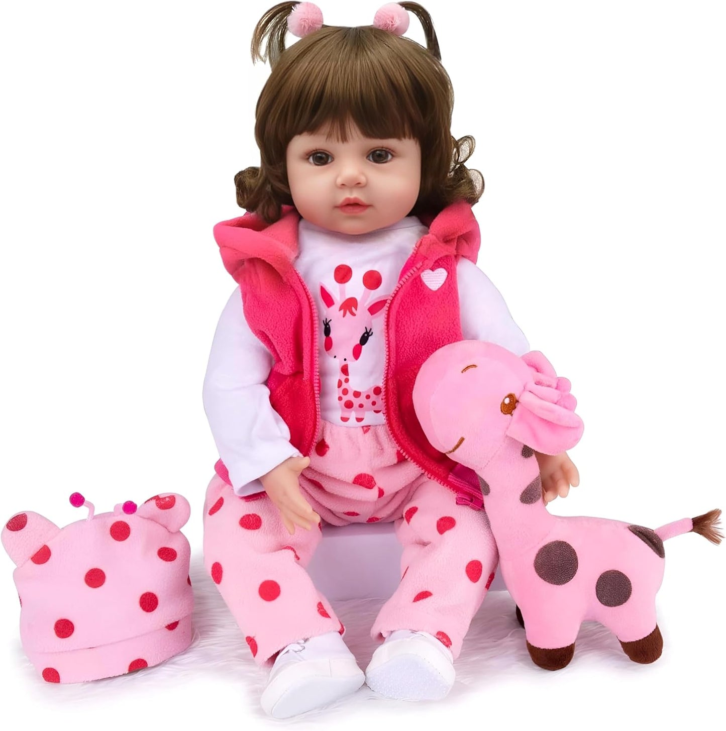 CHAREX Realistic Baby Doll - Lifelike 18 inch Reborn Toddler
