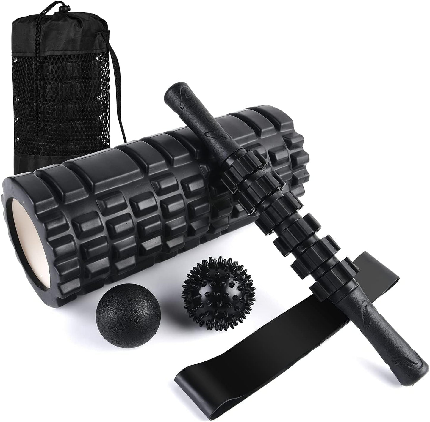 6 in 1 Foam Roller Set for Deep Muscle Massage and Relief