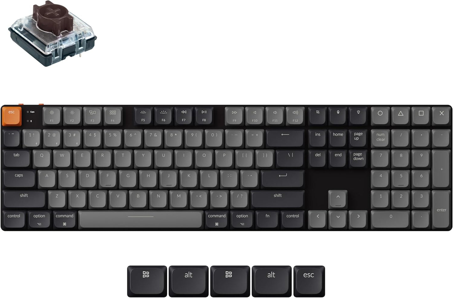 Keychron K5 Ultra-Slim Wireless Gaming Keyboard