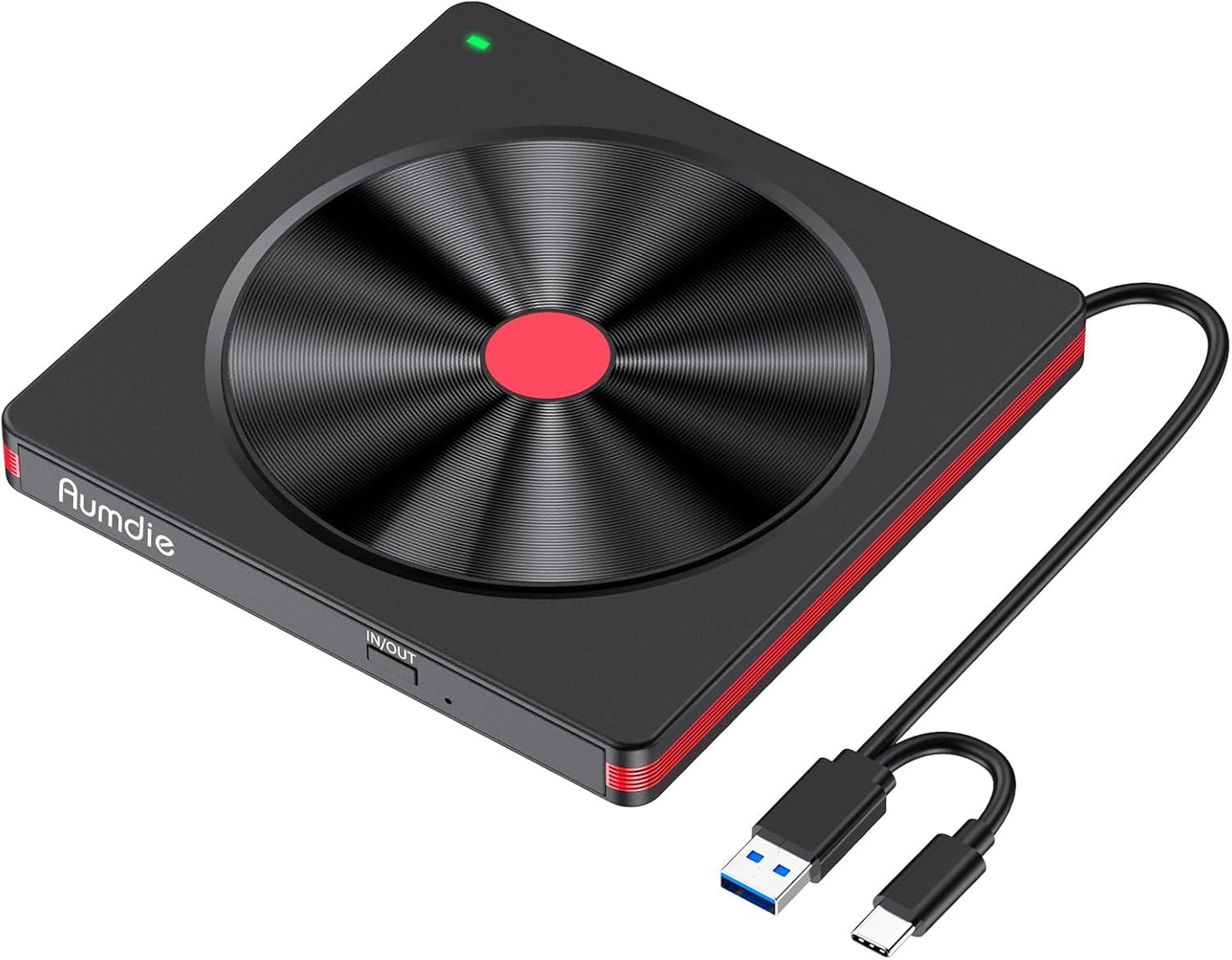 High-Speed USB 3.0 CD/DVD Burner by Aumdie