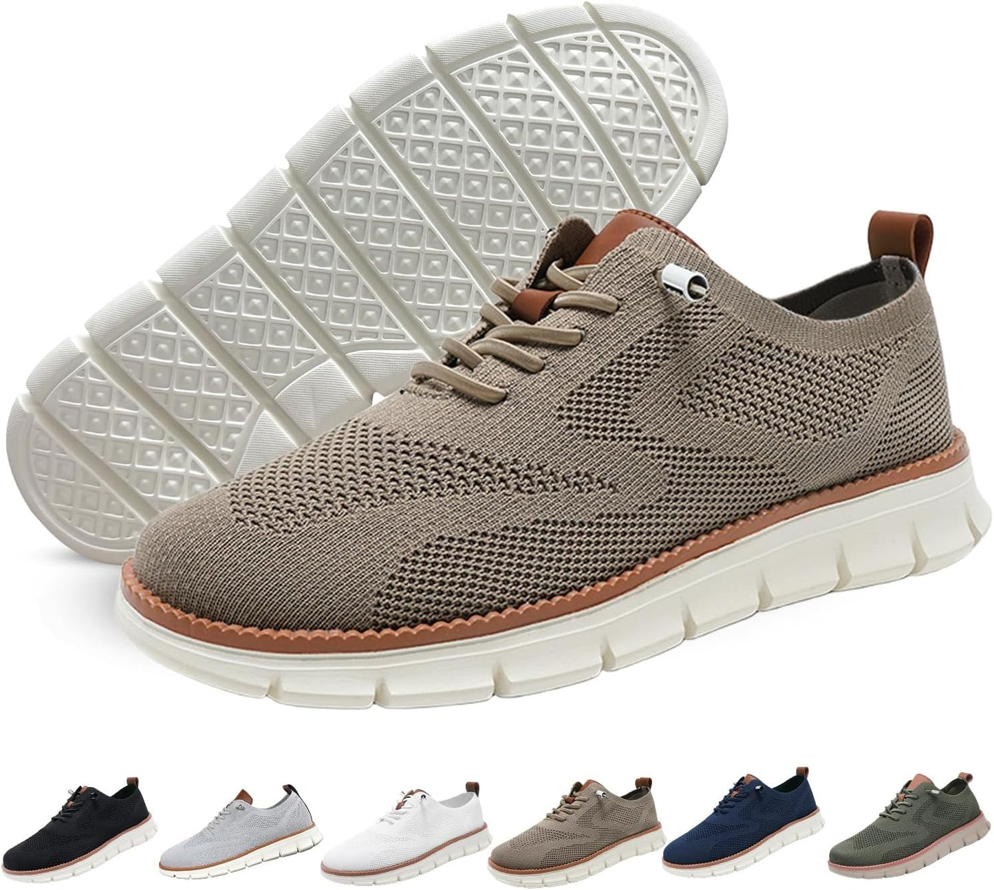 Men's Business Casual Shoes Breathable Loafers for All Occasions