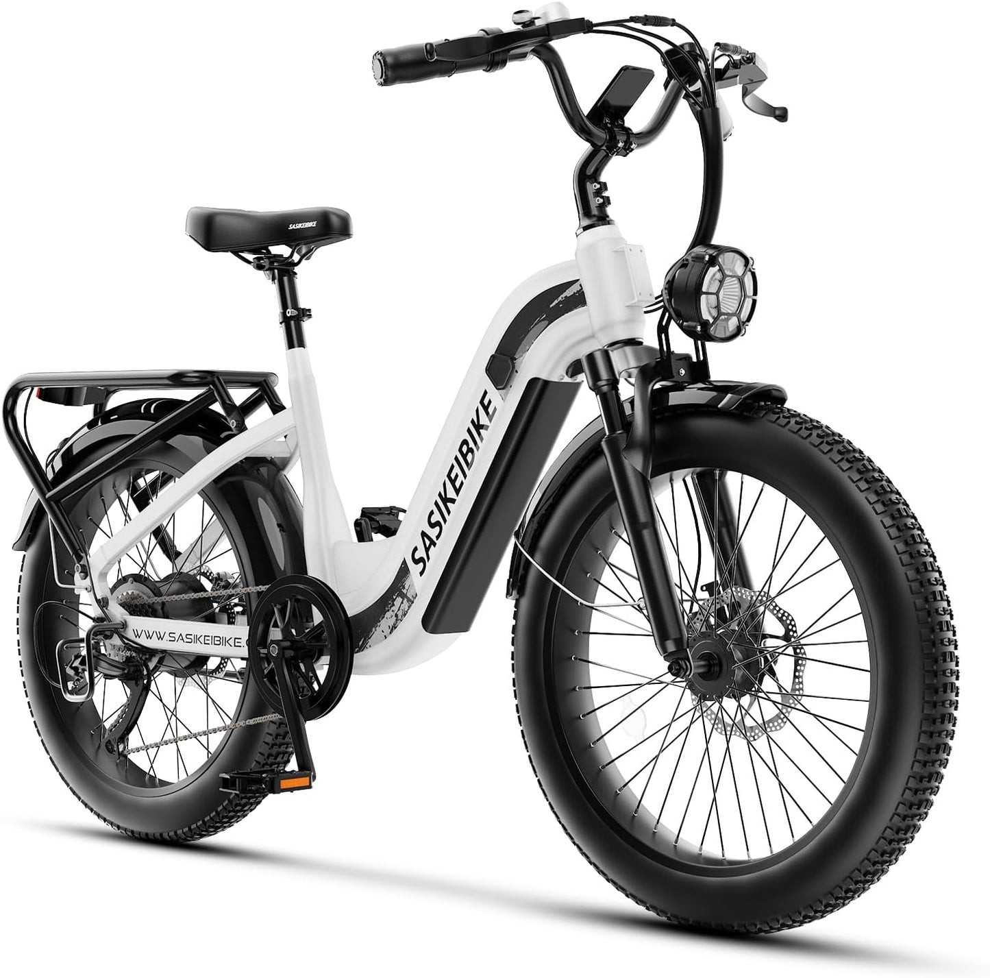 1500W Peak Electric Bike for Adults with Long Range Battery