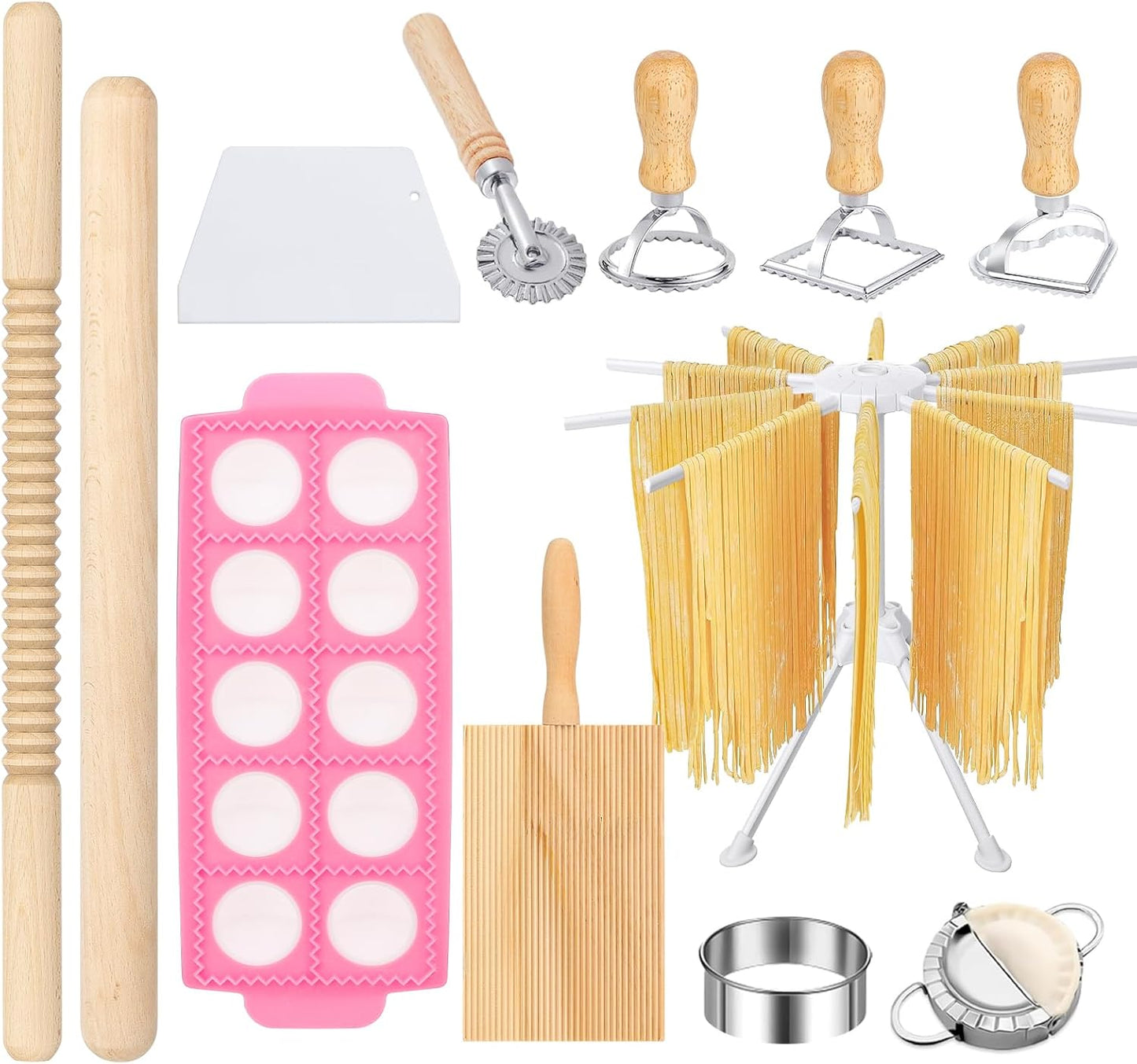 Complete Homemade Pasta Tool Set - DIY Perfection!