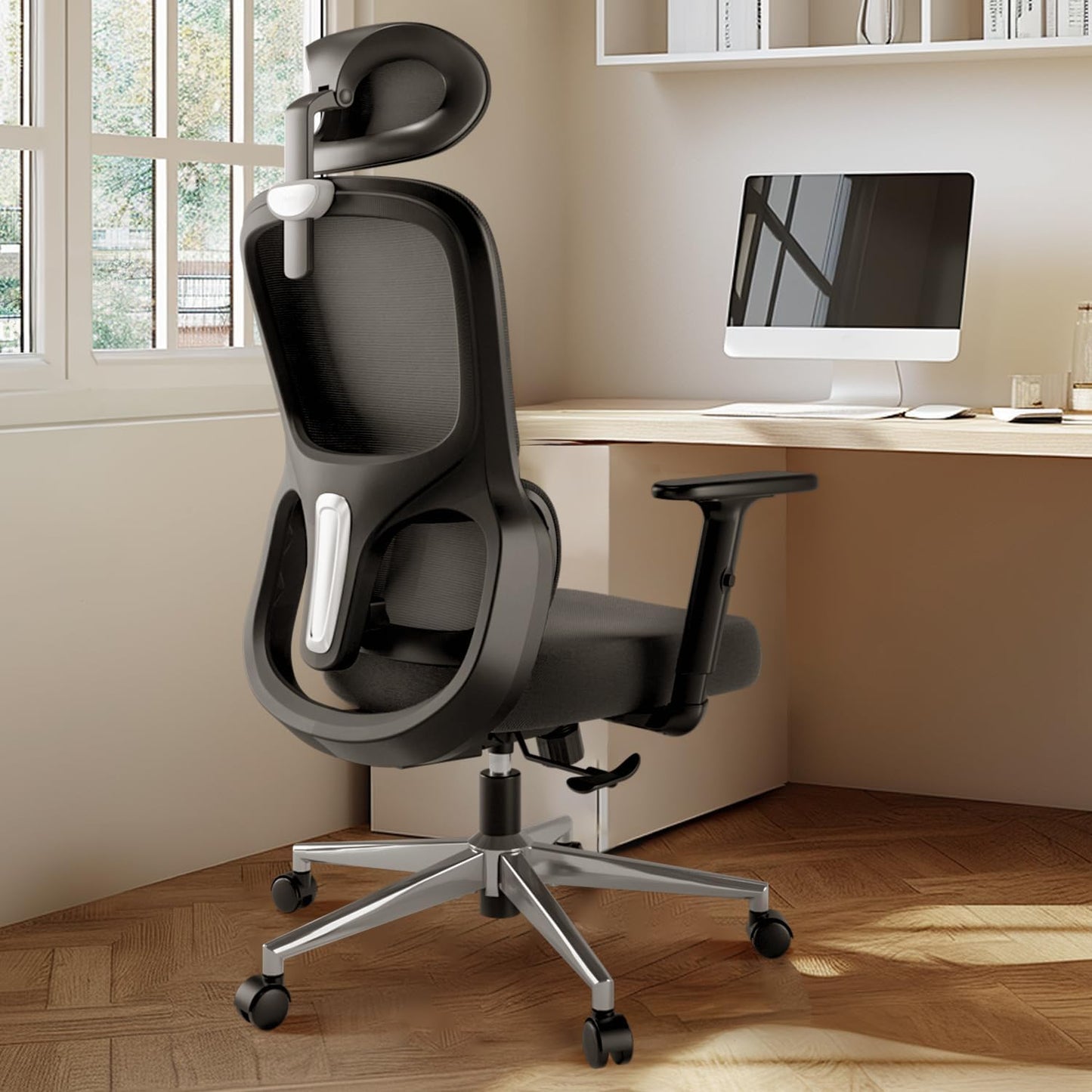 Hbada P2 Office Chair: 3D Lumbar Support
