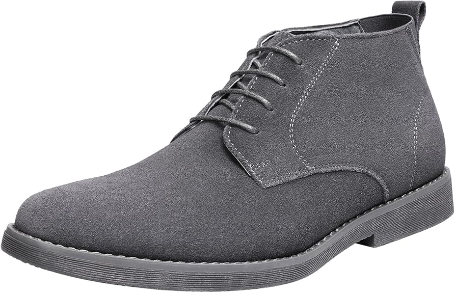 Bruno Marc Men's Classic Suede Leather Desert Chukka Boots Review