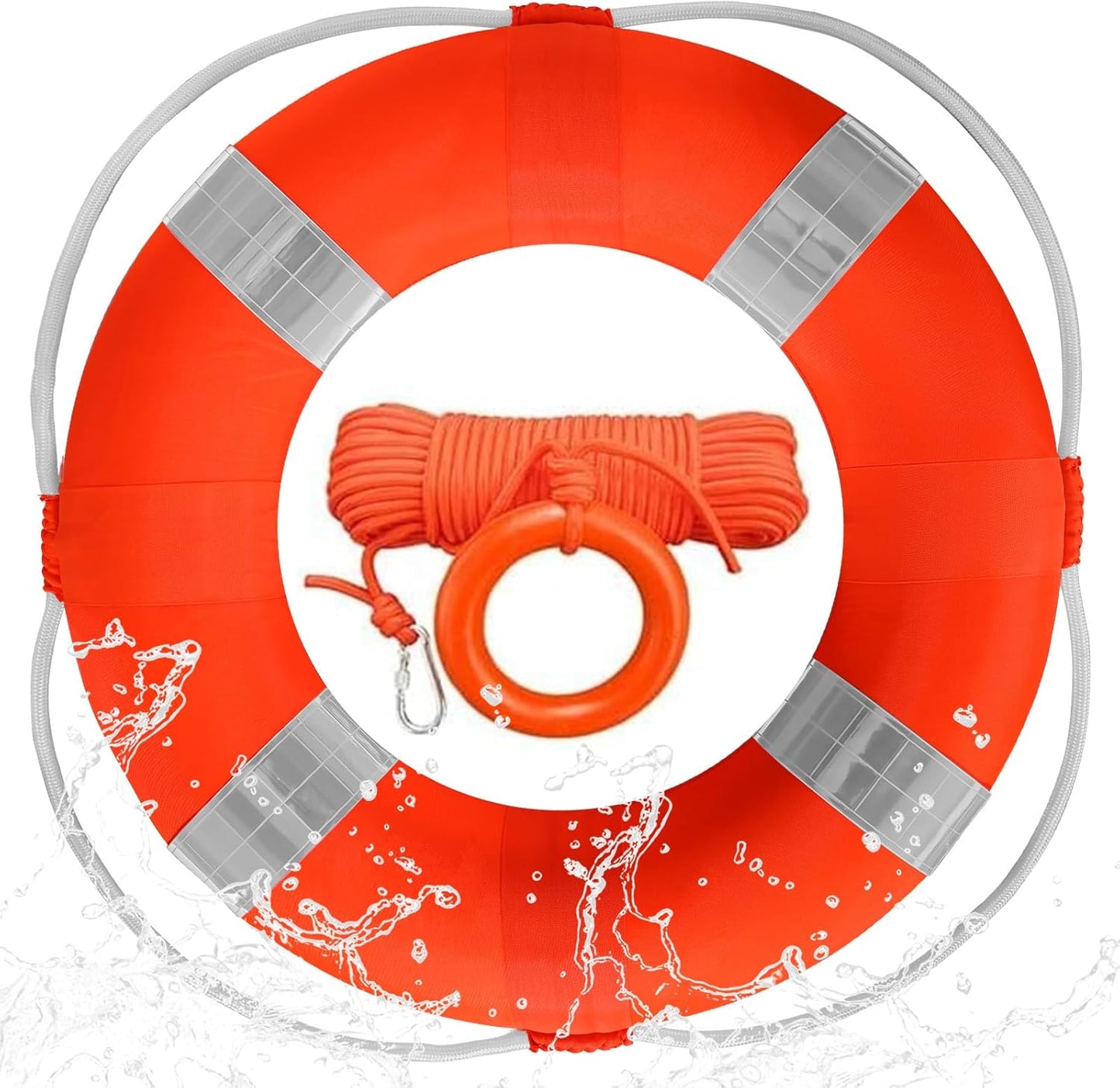 Swim Foam Buoy Set for Safety and Decoration - 20in Ring