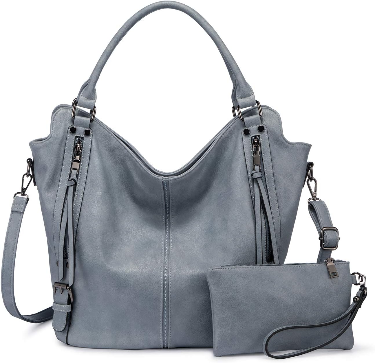 Stylish PU Leather Tote Bag for Women - Large Hobo Purse