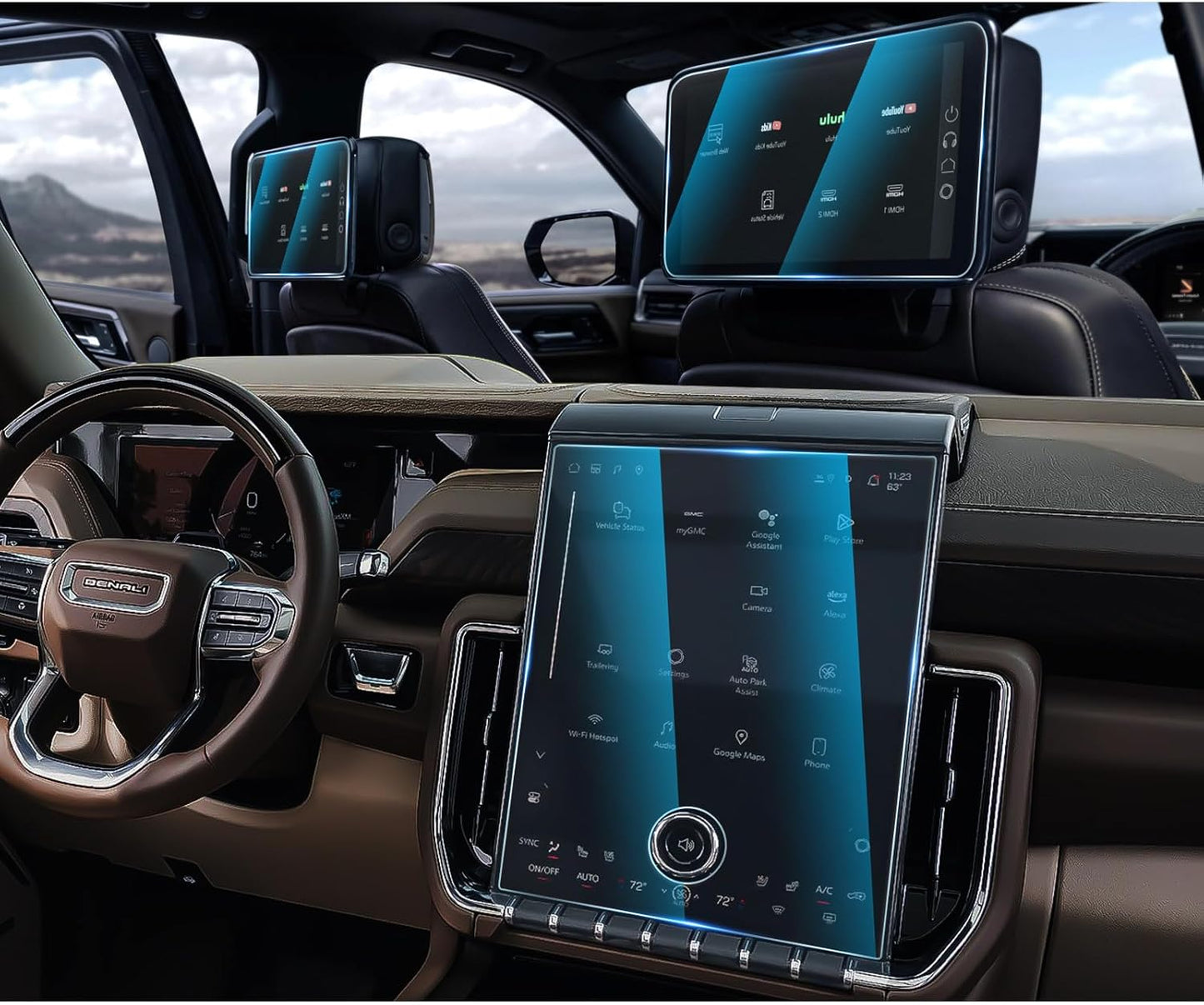 Tempered Glass Screen Protector for 2025 GMC Yukon Models