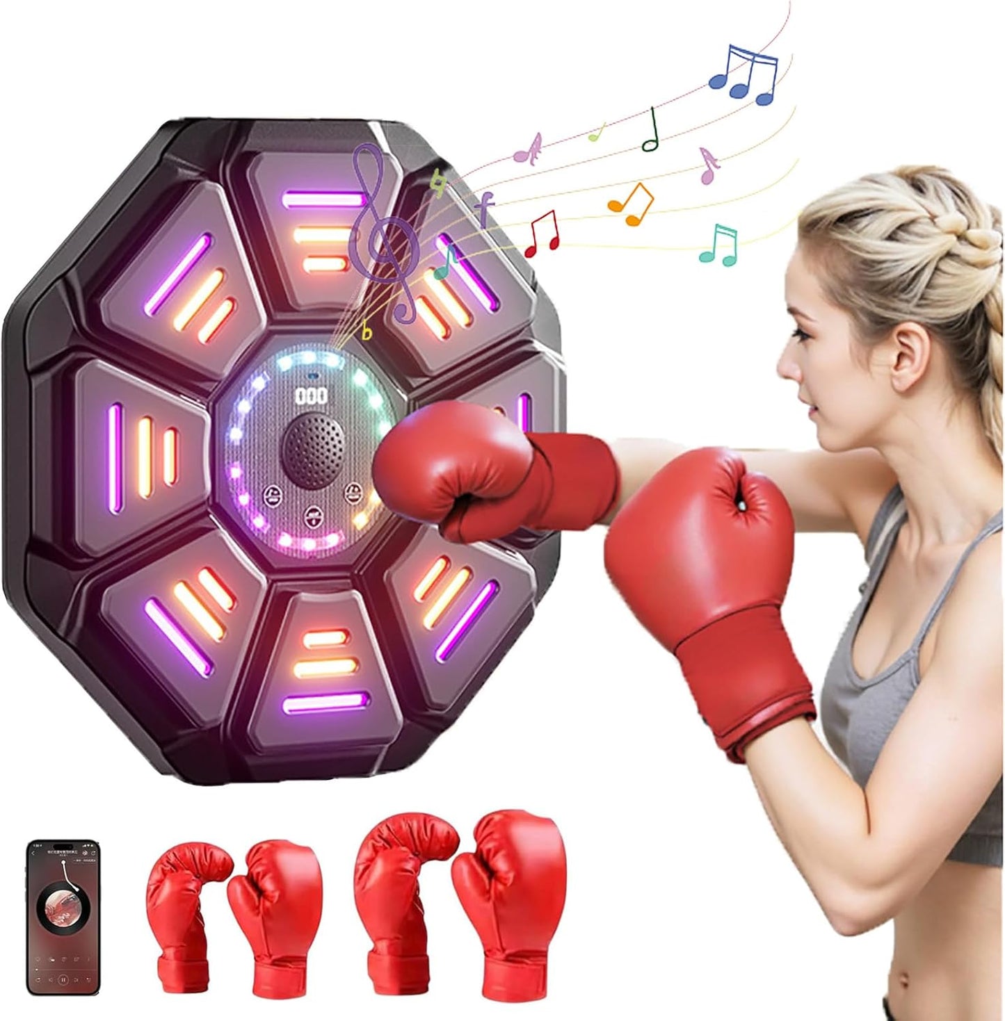 Smart Bluetooth Boxing Machine for Home Gym