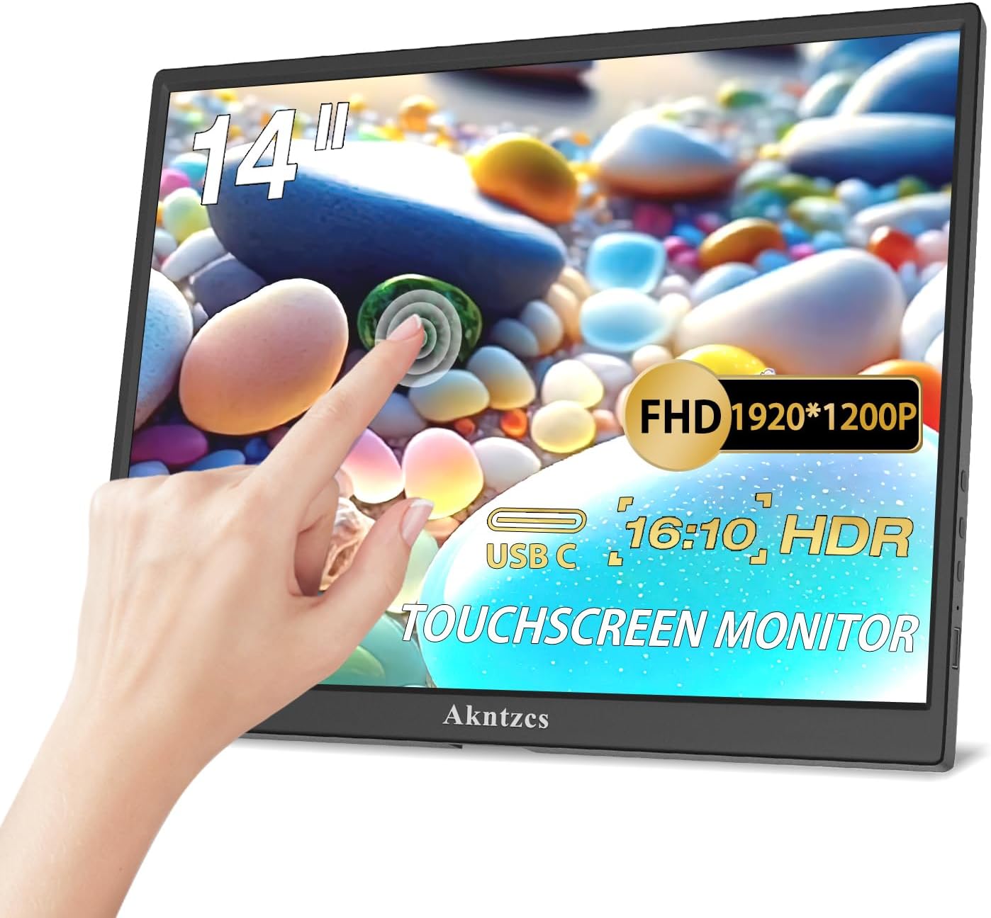 14'' Touchscreen USBC Monitor - FHD HDR Display