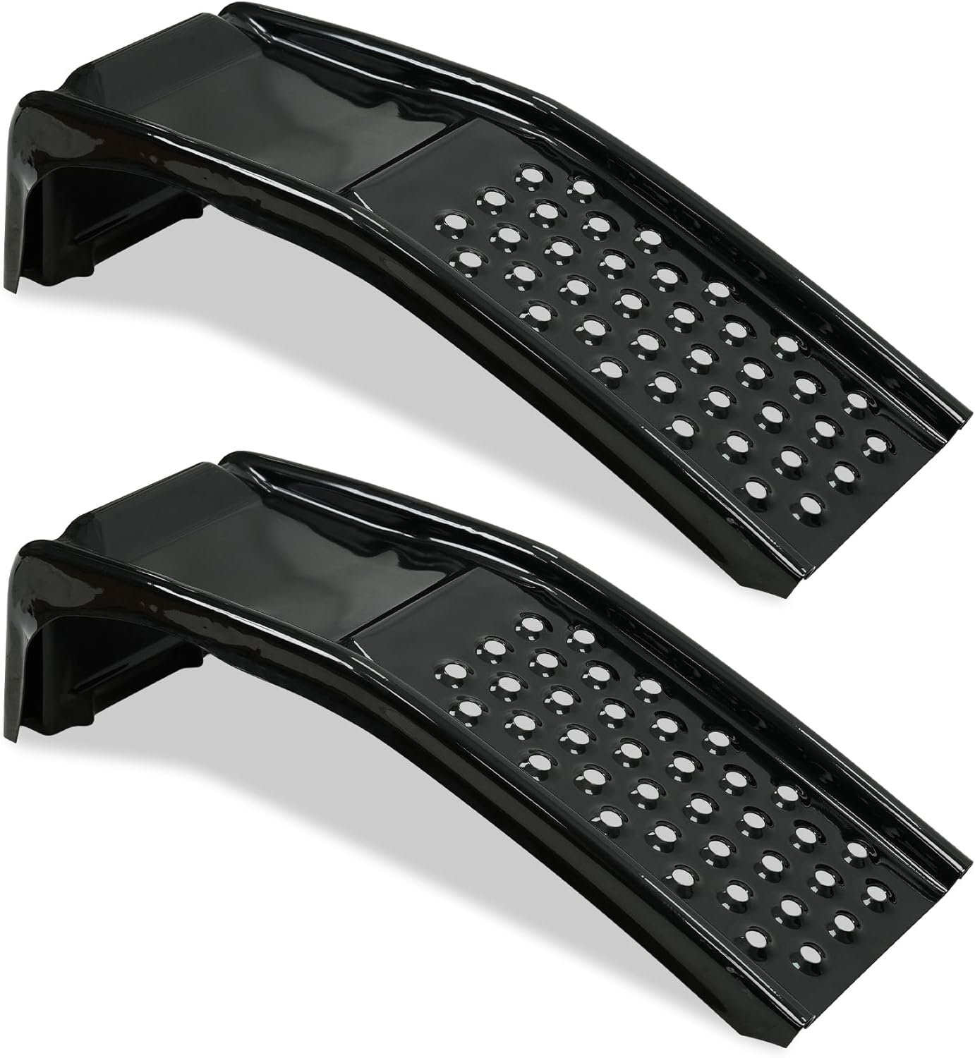 Rockland 4 Ton Solid Steel Car Ramp Set for Easy Vehicle Access