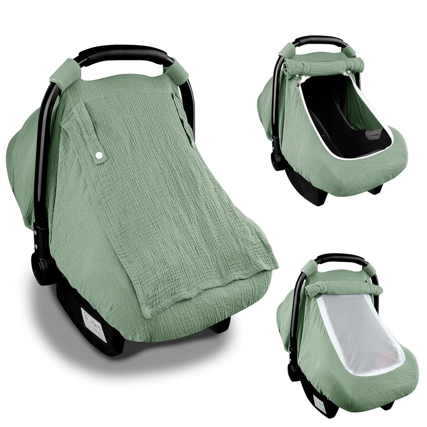 Summer Baby Car Seat Cover - Breathable & Lightweight