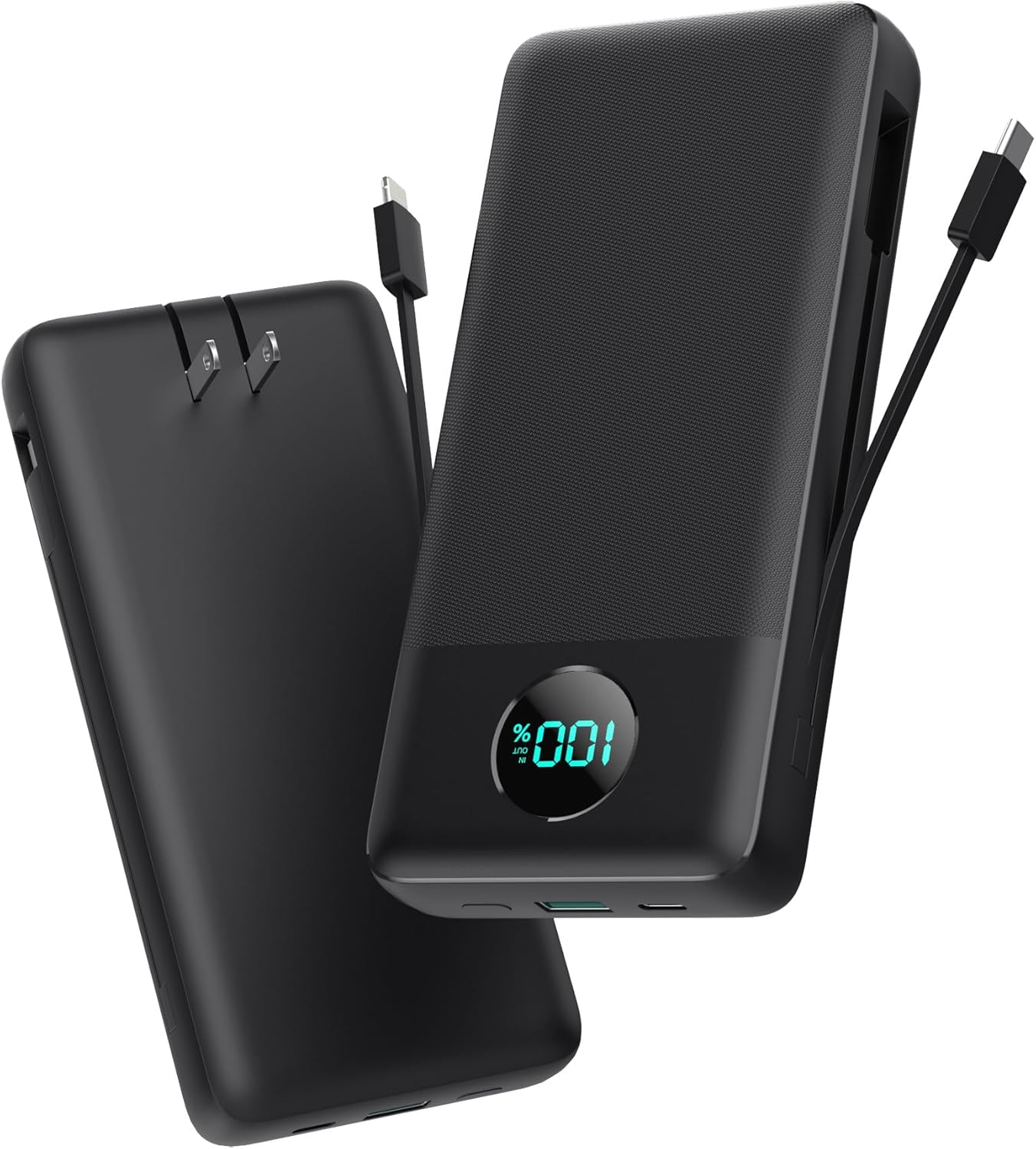 Fast Charge on the Go: 33800mAh Power Bank