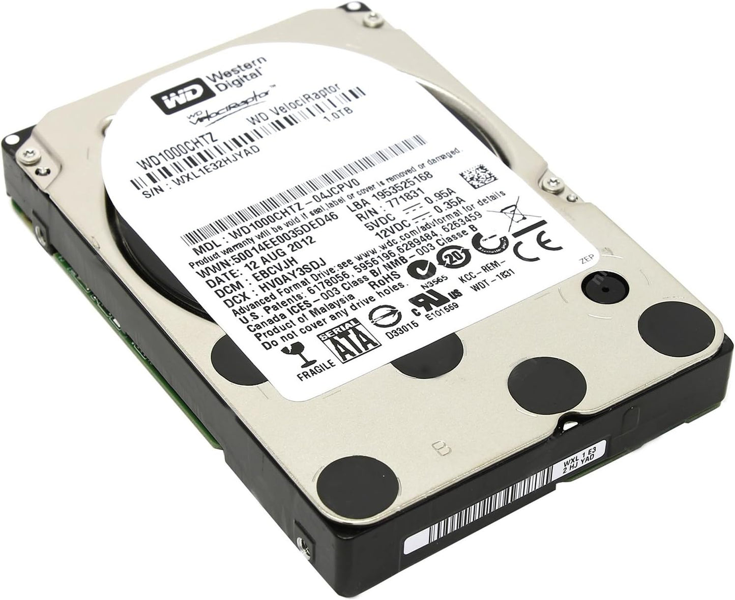 Western Digital Velociraptor 1TB 10K RPM SATA III Internal Drive