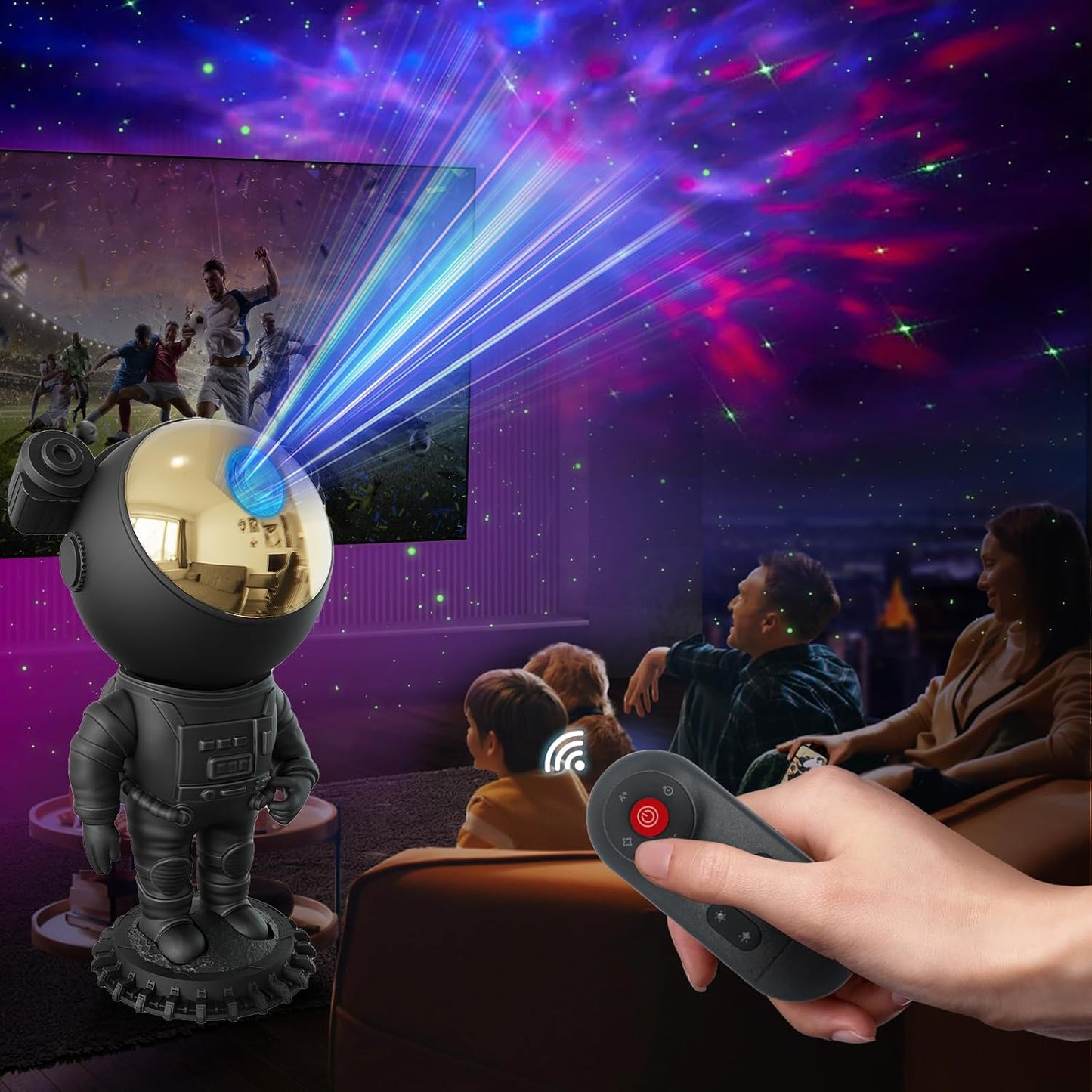 Transform Your Space with Galaxy Star Projector