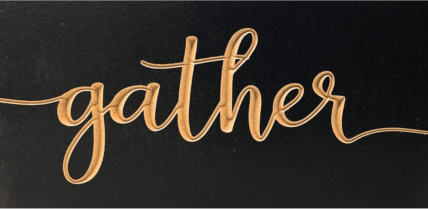 Gather Sign Kitchen Decor - Perfect Wall Art for Your Home