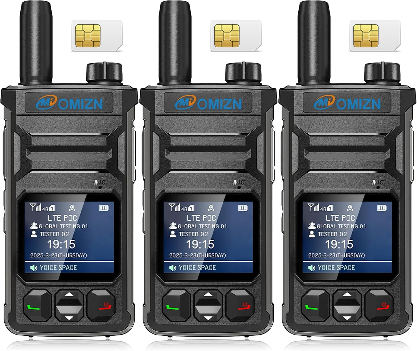 T6 Ultra-Thin Walkie Talkie with Unlimited Range Nationwide