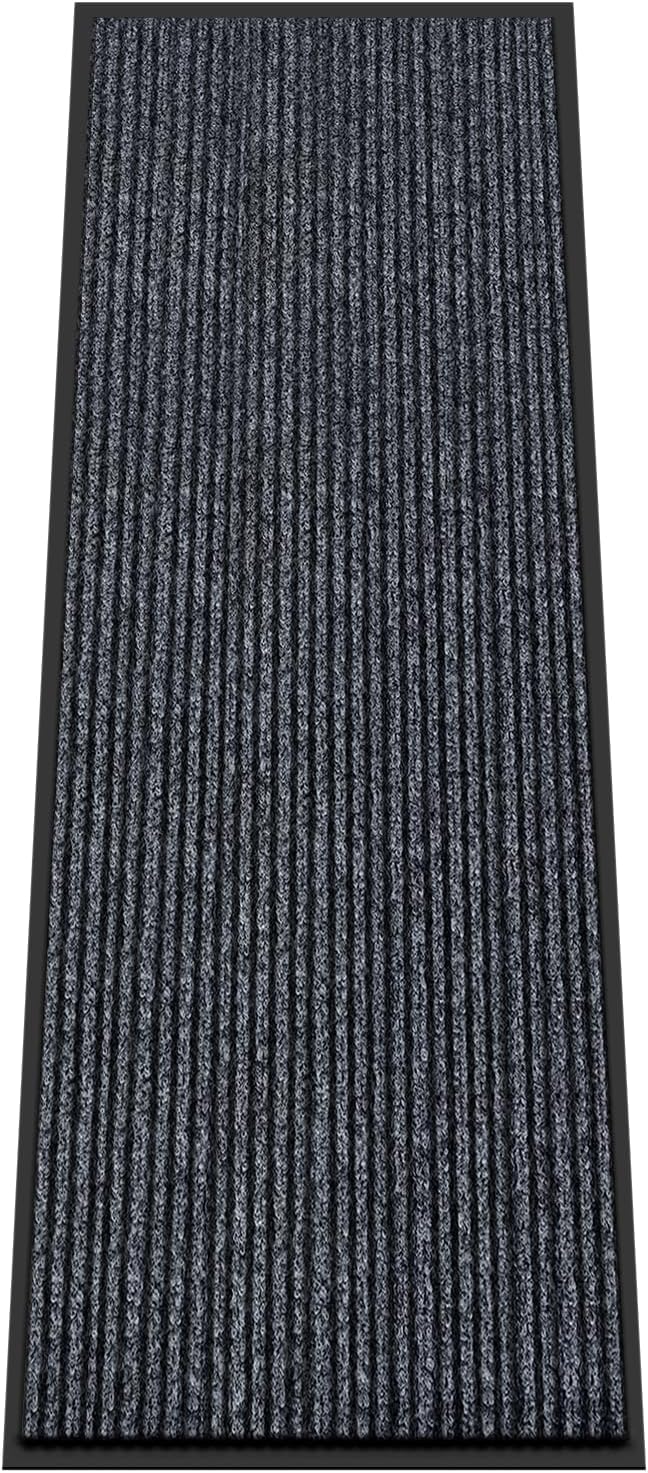 Kuyal Front Door Mat 2ftx6ft Heavy Duty Non-Slip Welcome Mat
