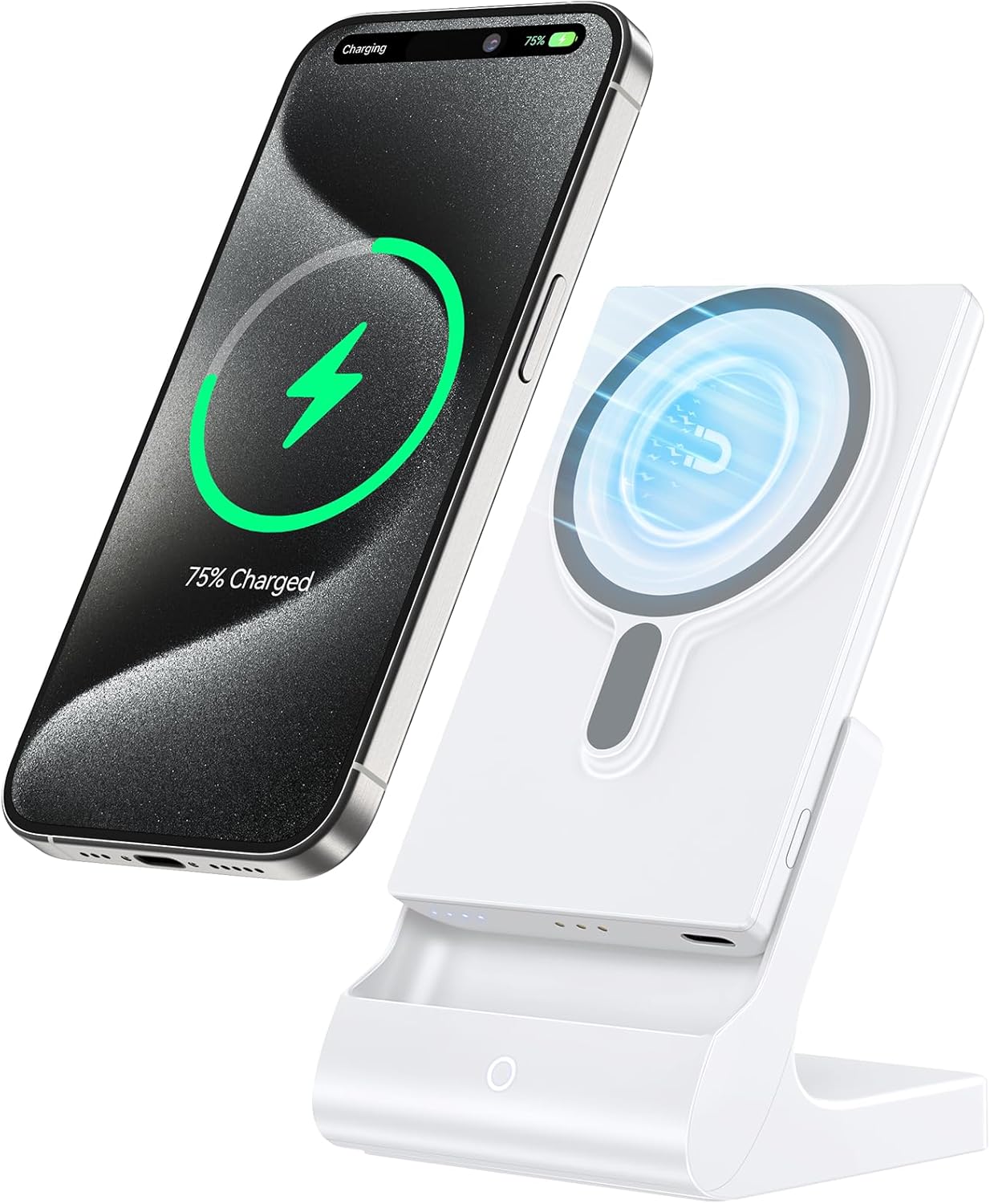 Kelong Magnetic Wireless Charger: Portable 5000mAh Power