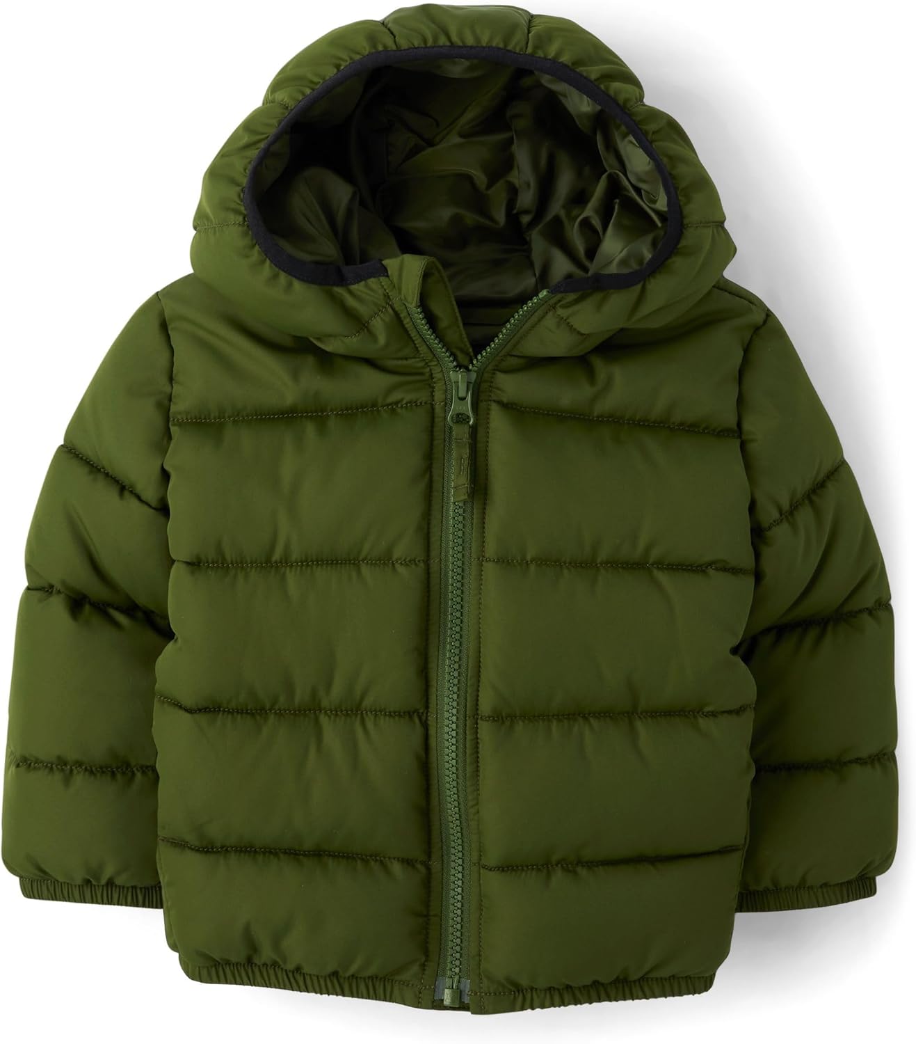 Medium Weight Wind-Resistant Puffer Jacket for Baby Boys