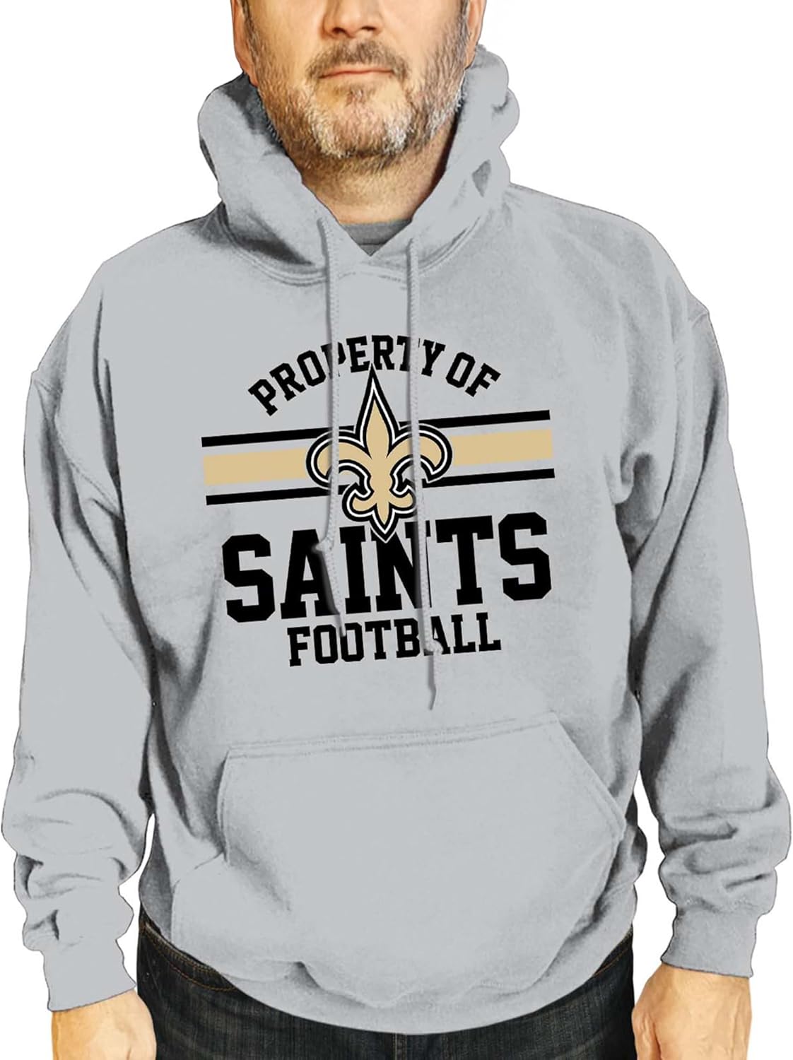 NFL Adult Property Of Hooded Sweatshirt for Saints Fans