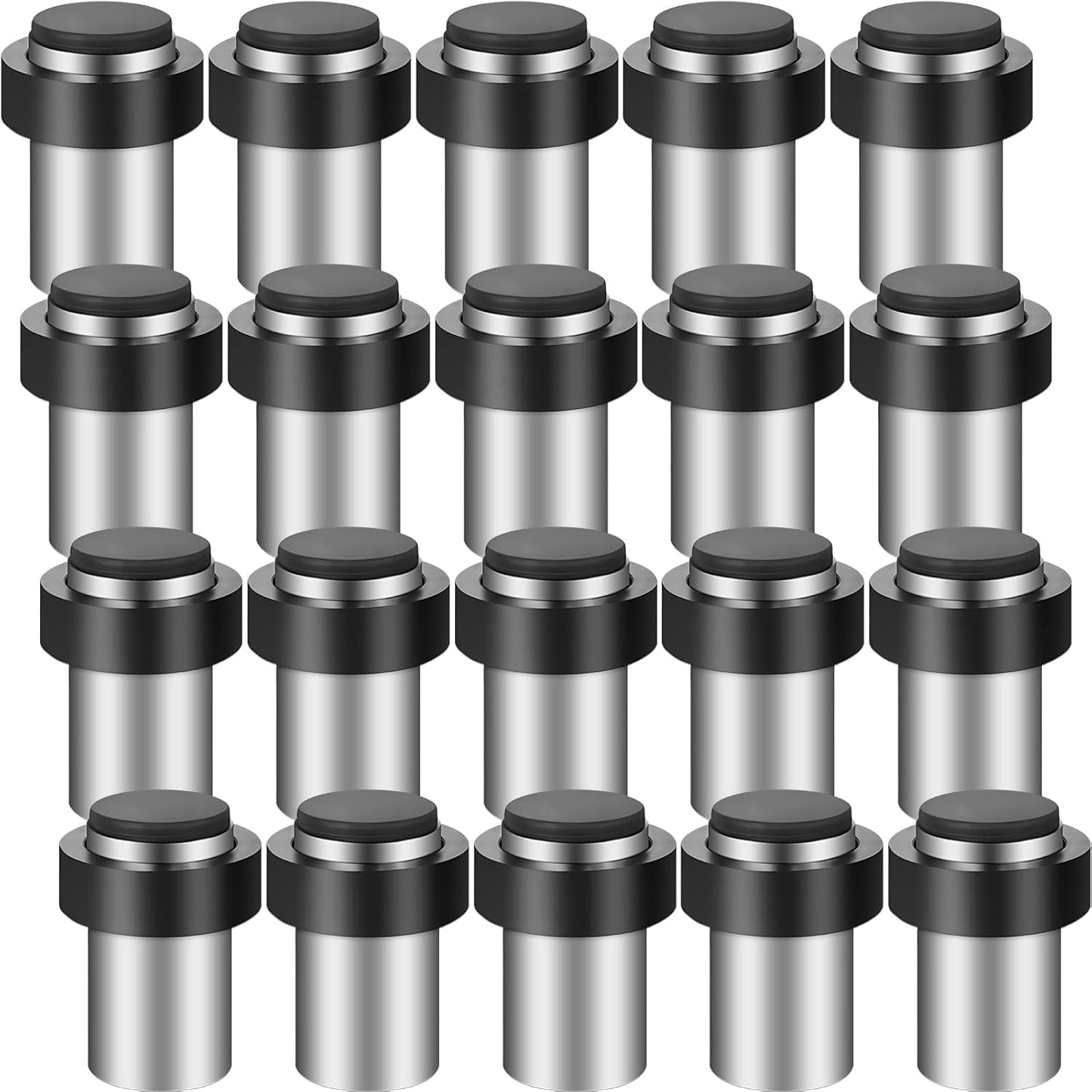 Chumia 30 Pcs Stainless Steel Door Stopper for Modern Homes
