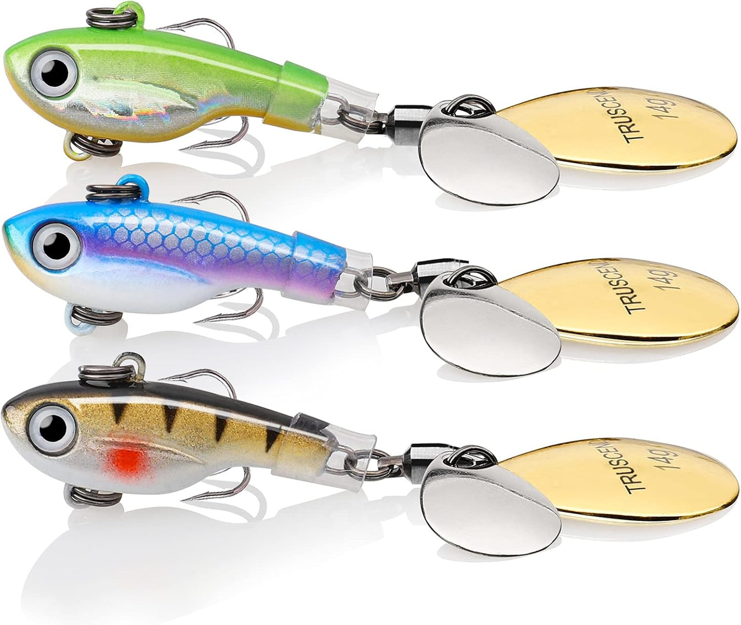 TRUSCEND Dual Spinning Spinners - Ultimate Fishing Lures