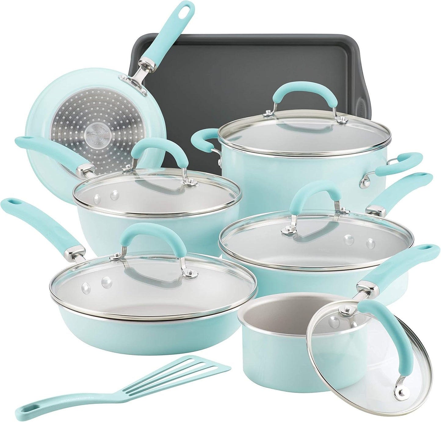 Rachael Ray Create Delicious Nonstick Cookware Set for Every Chef